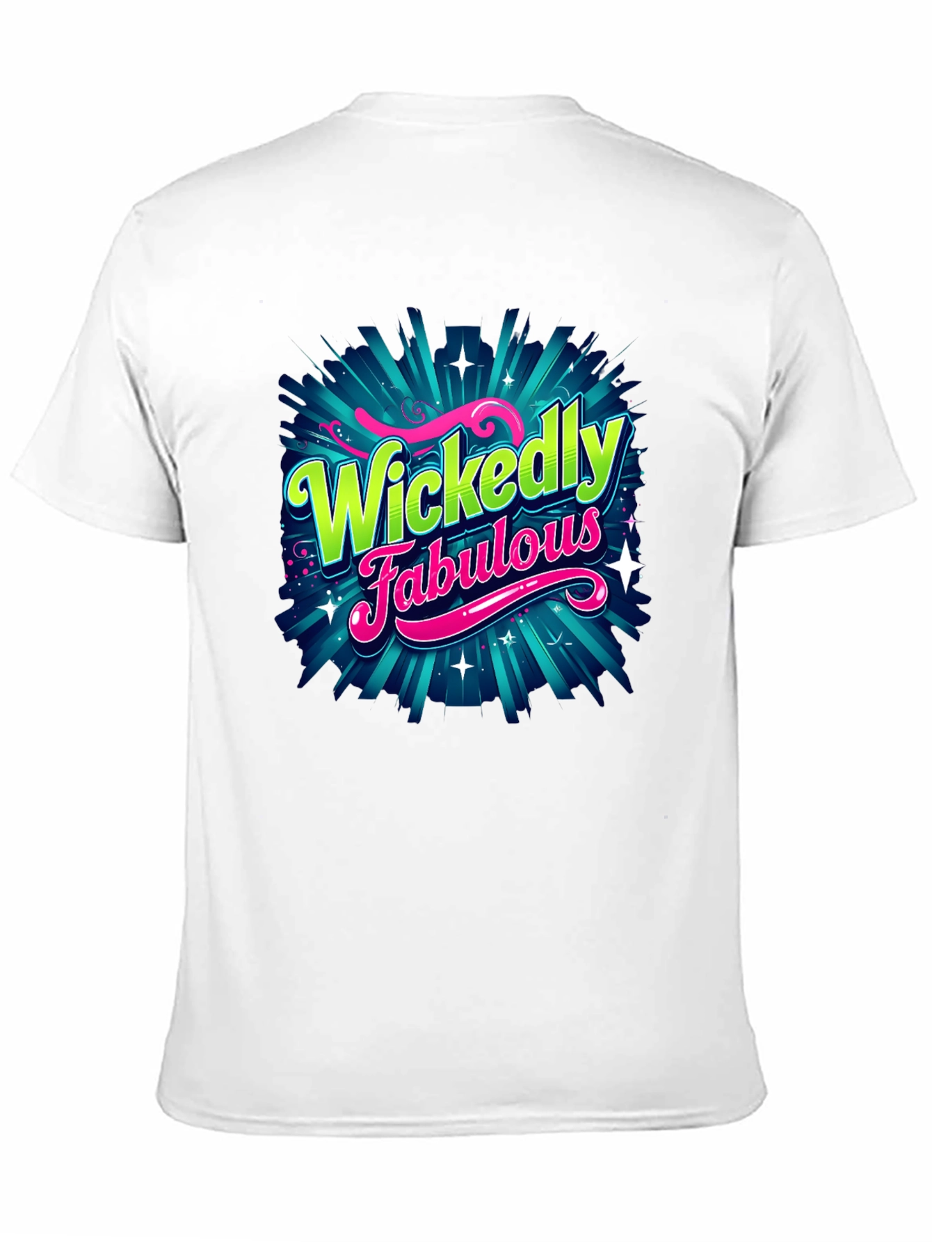 Black Wickedly Fabulous Graphic T-Shirt view 11
