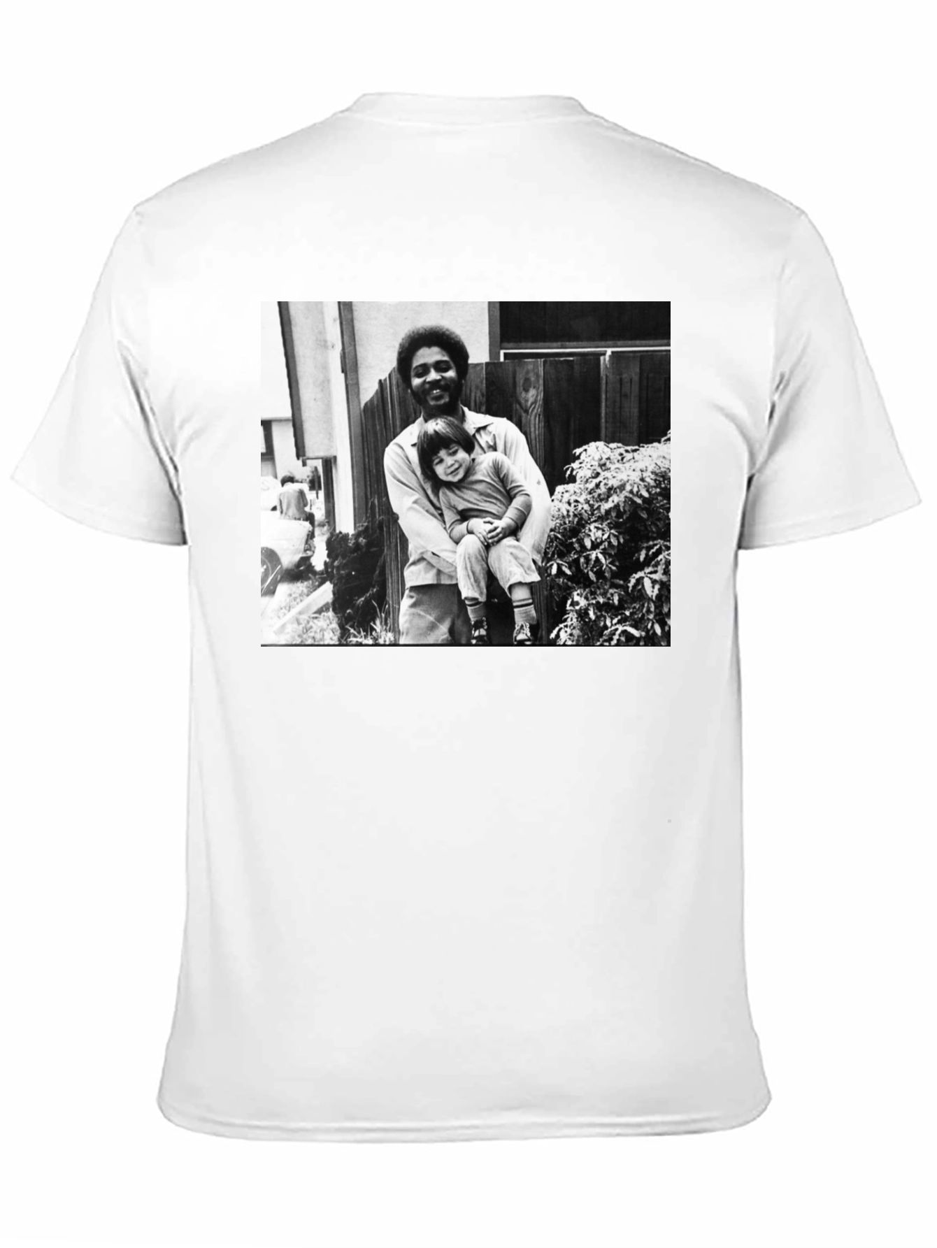 Black Vintage Style Black T-Shirt view 11