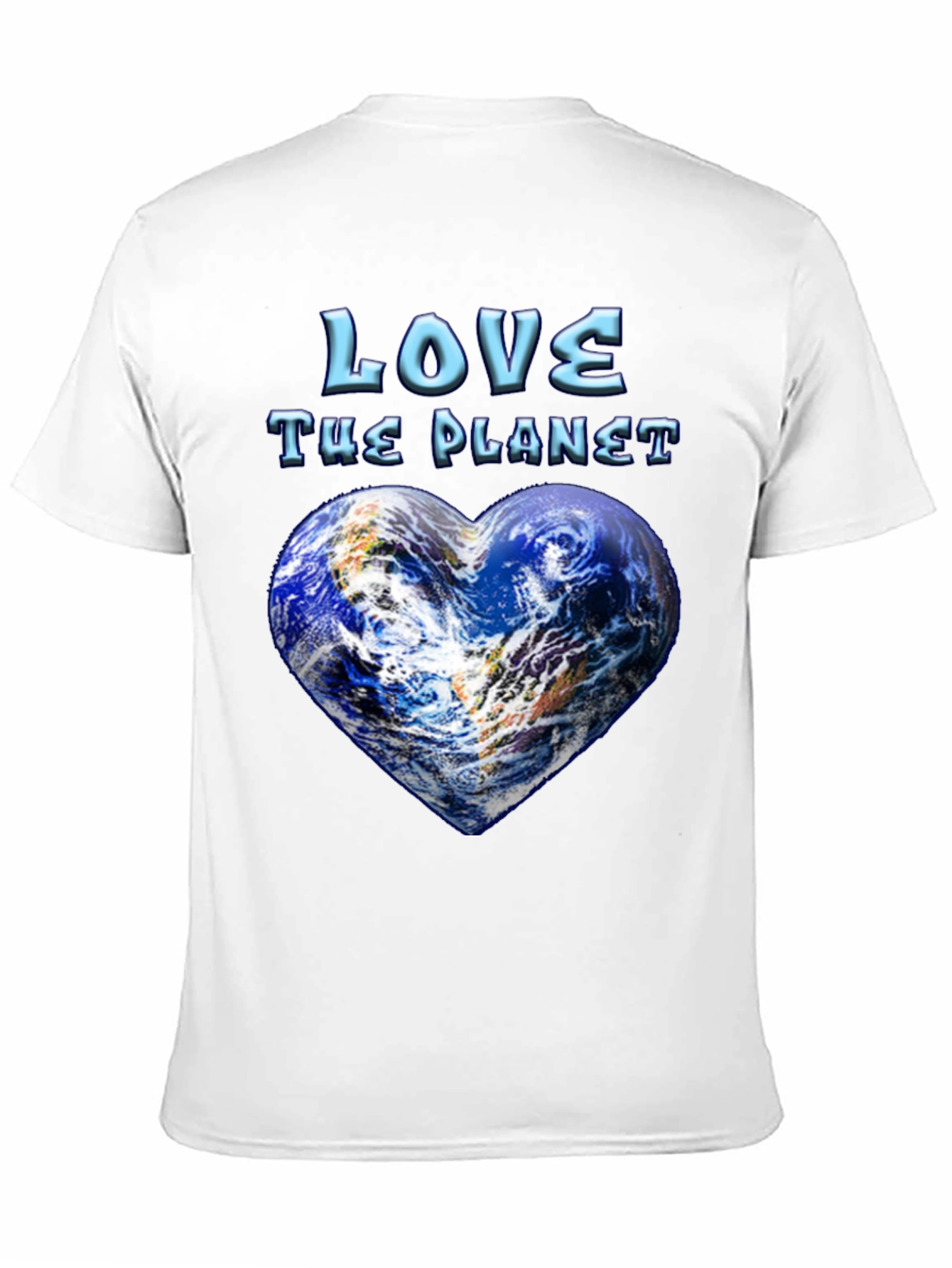 Black Love The Planet Graphic T-Shirt view 11