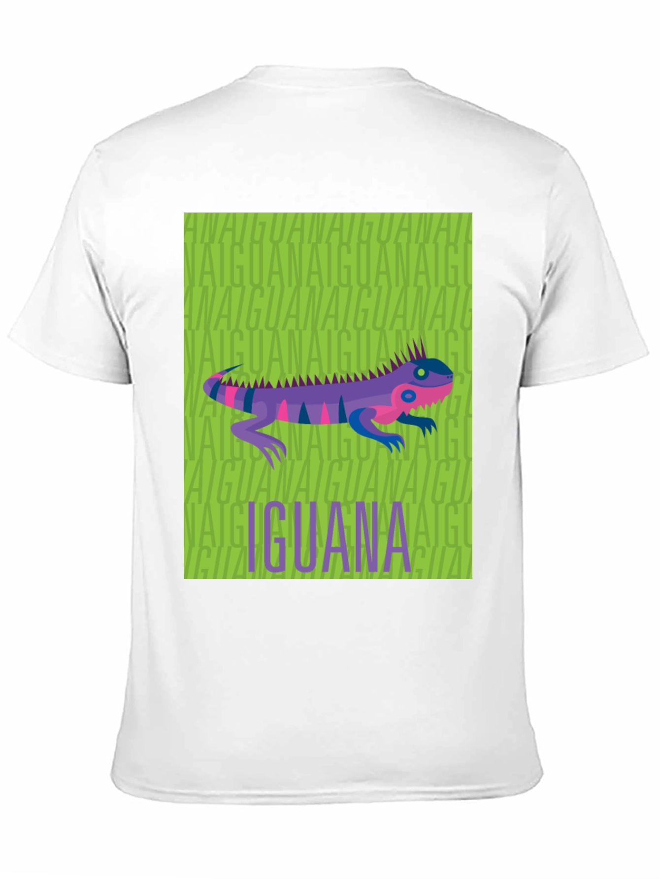 Black Iguana Graphic Print Black T-Shirt view 11