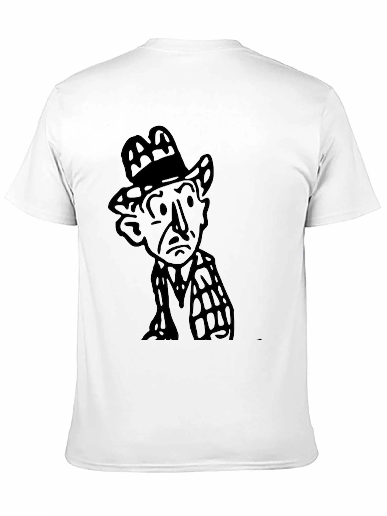 Black Noir Detective Graphic Tee - Classic Style view 11