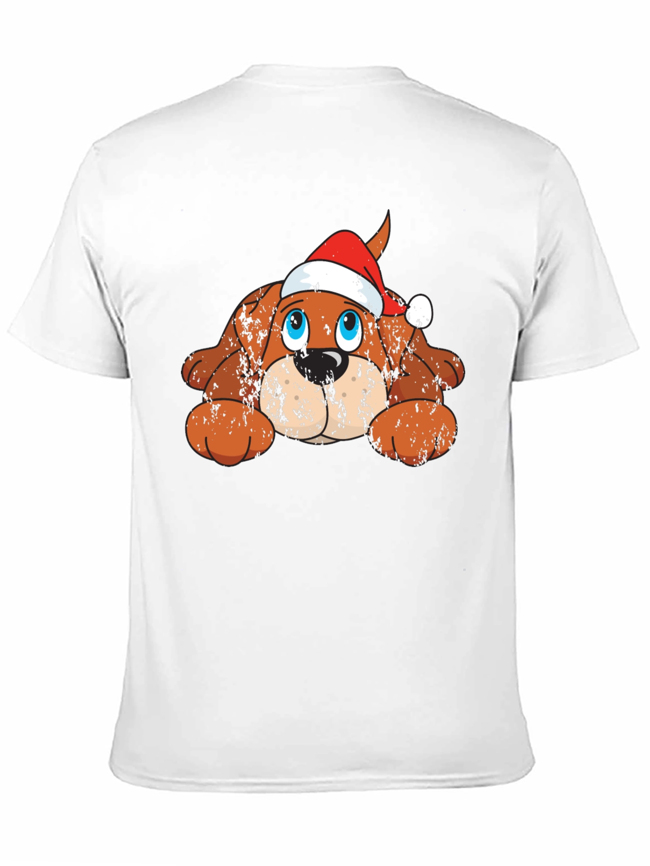 Black Festive Dog Graphic Tee view 11