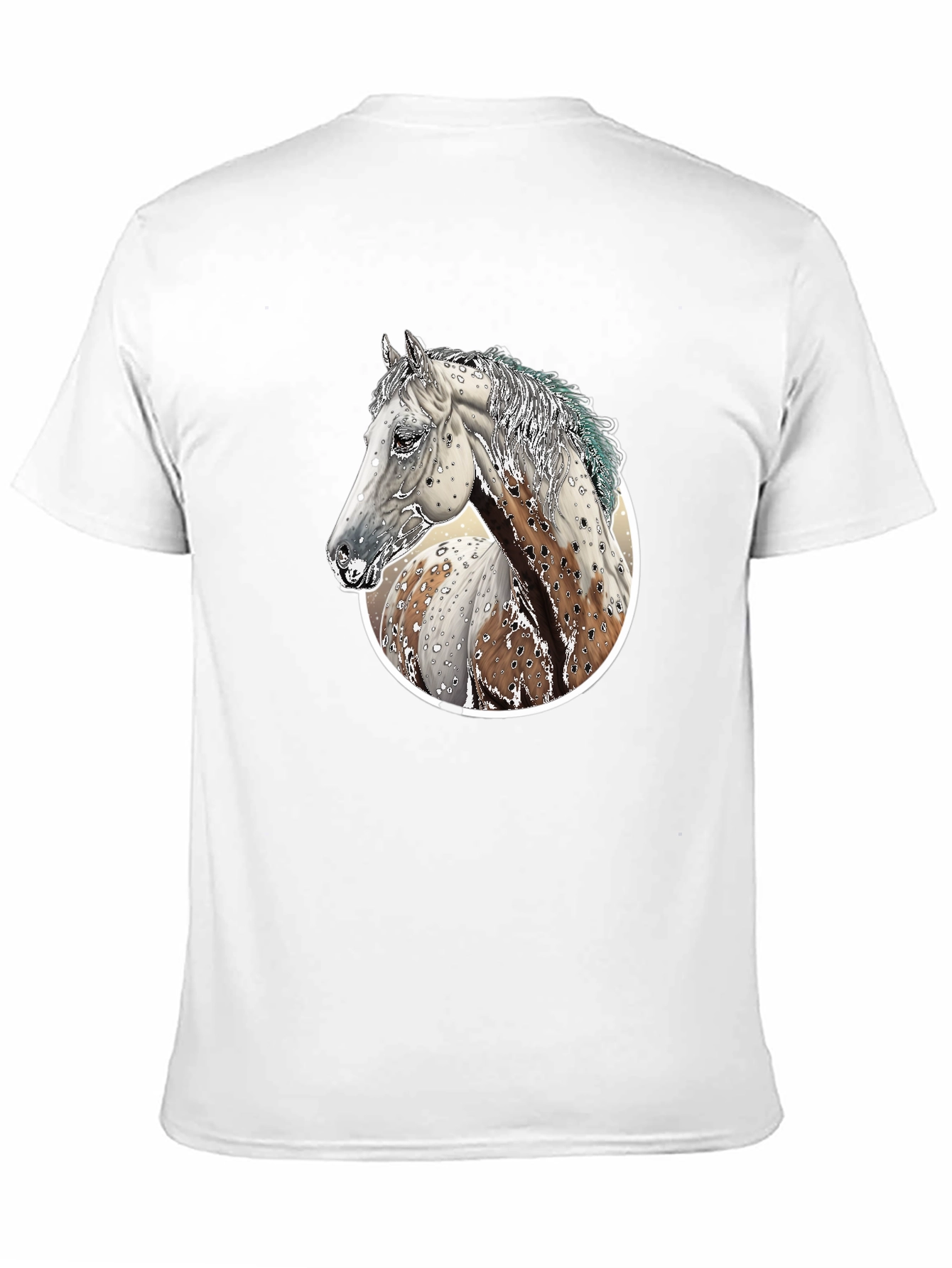Black Horse Graphic Tee - Men's Black T-Shirt view 11
