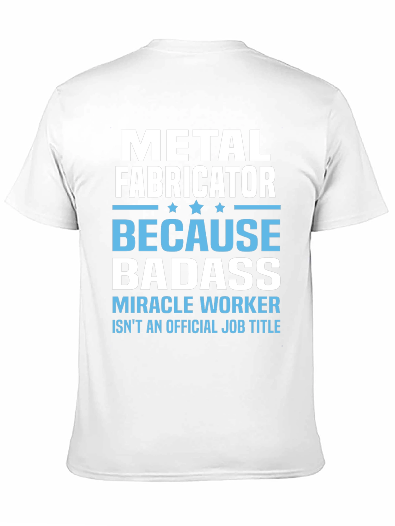 Black Metal Fabricator Badass Graphic T-Shirt view 11