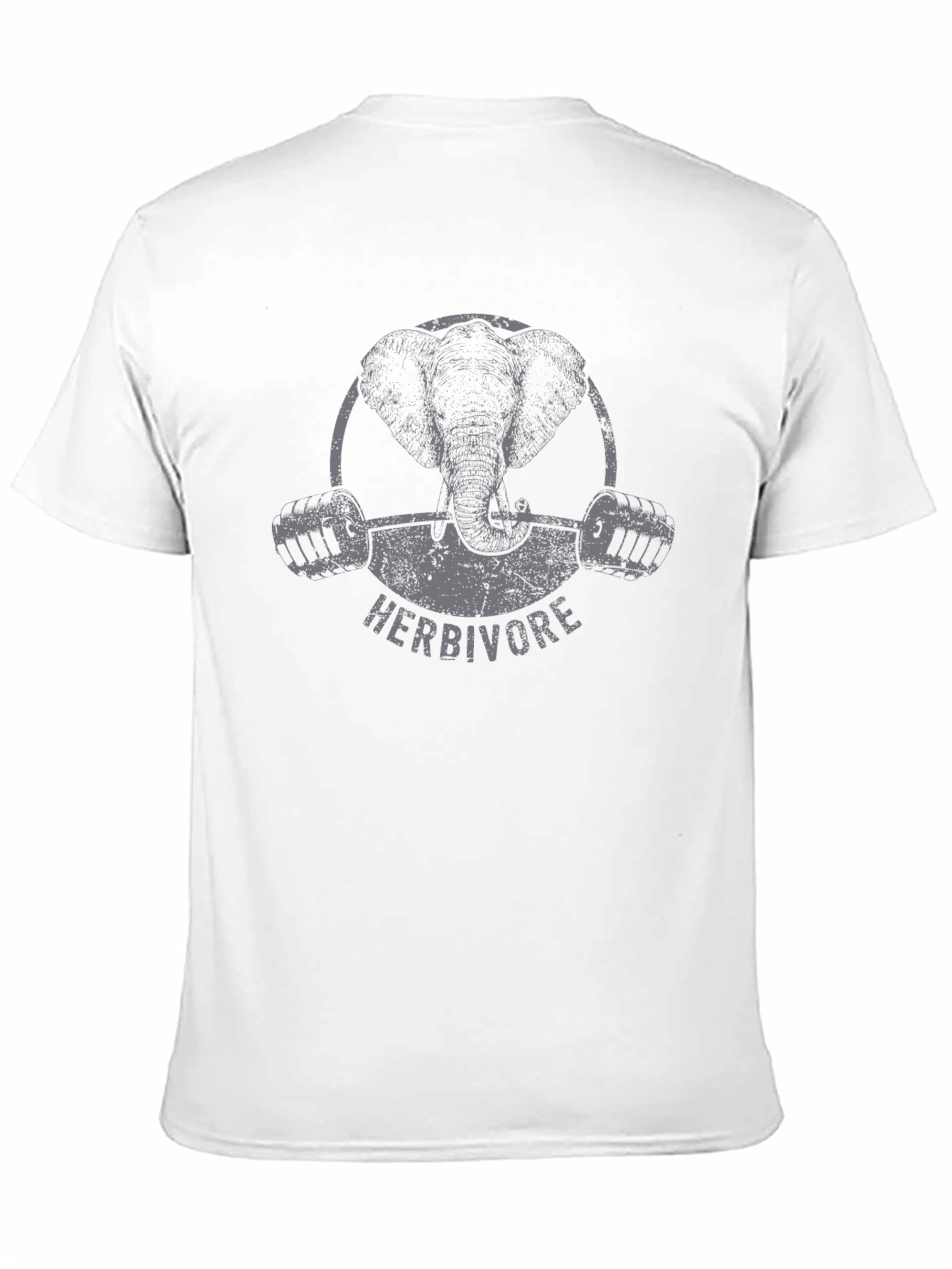 Black Herbivore Elephant Gym T-Shirt - Black view 11