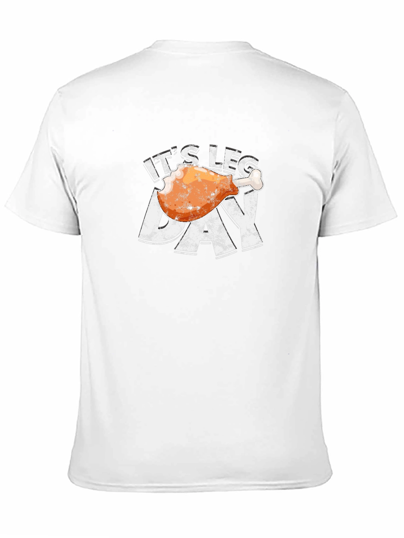 Black It's Leg Day T-Shirt - Funny Gym Workout Tee view 11