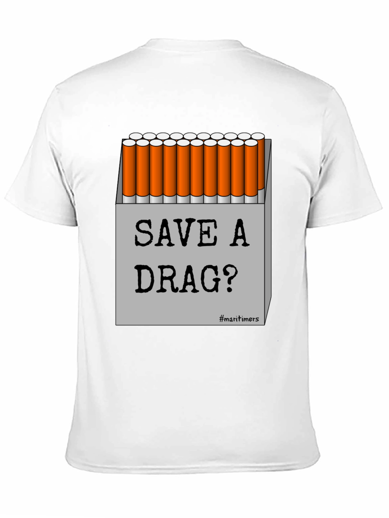 Black Save A Drag Graphic T-Shirt - Novelty Humor Tee view 11