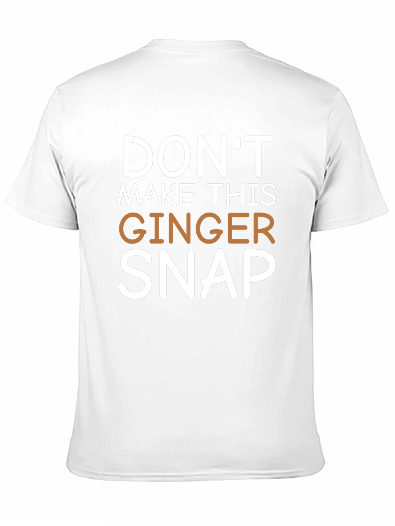 Black Don't Make This Ginger Snap Novelty Tee view 11