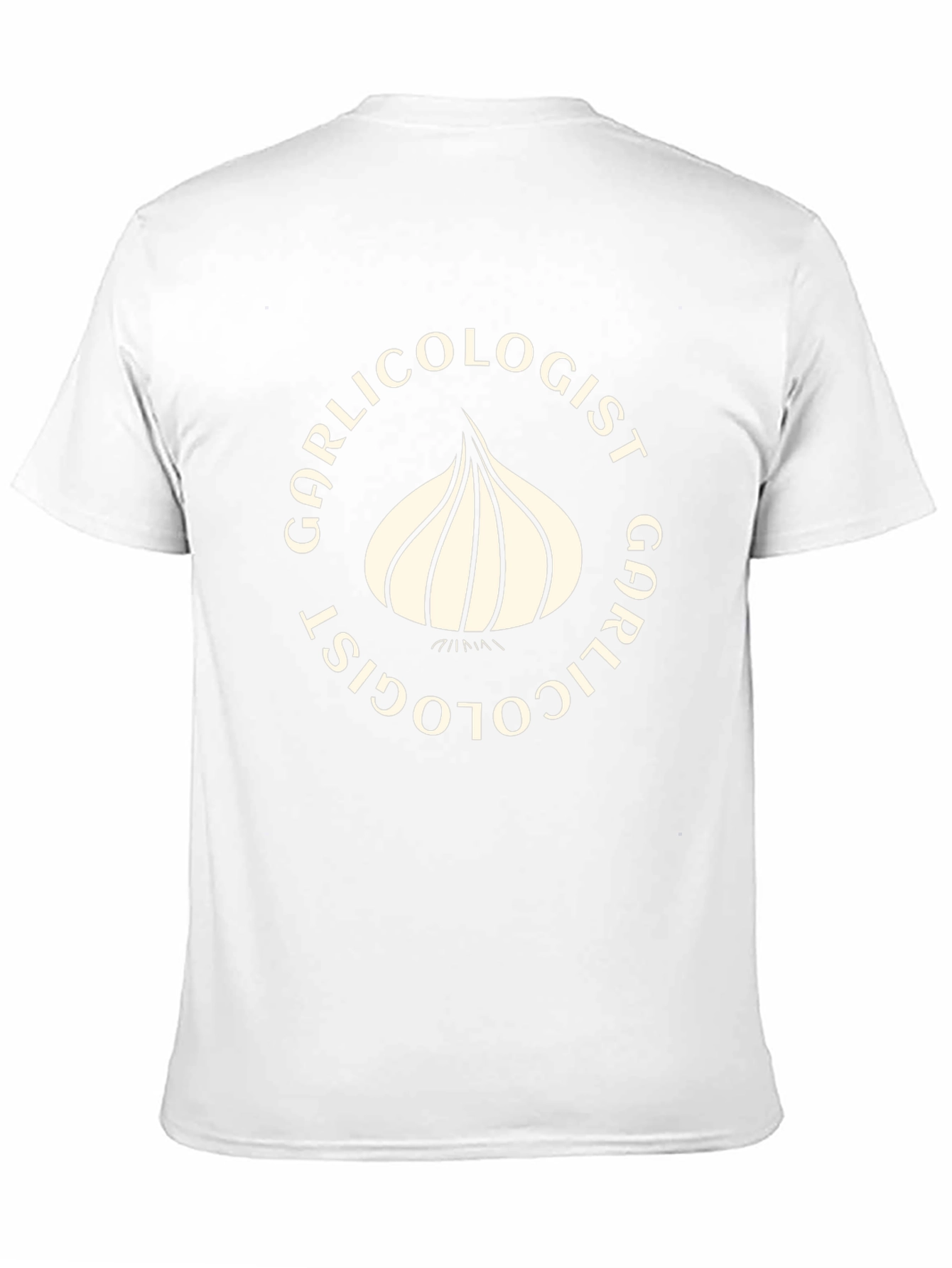 Black Garlicologist Black T-Shirt view 11