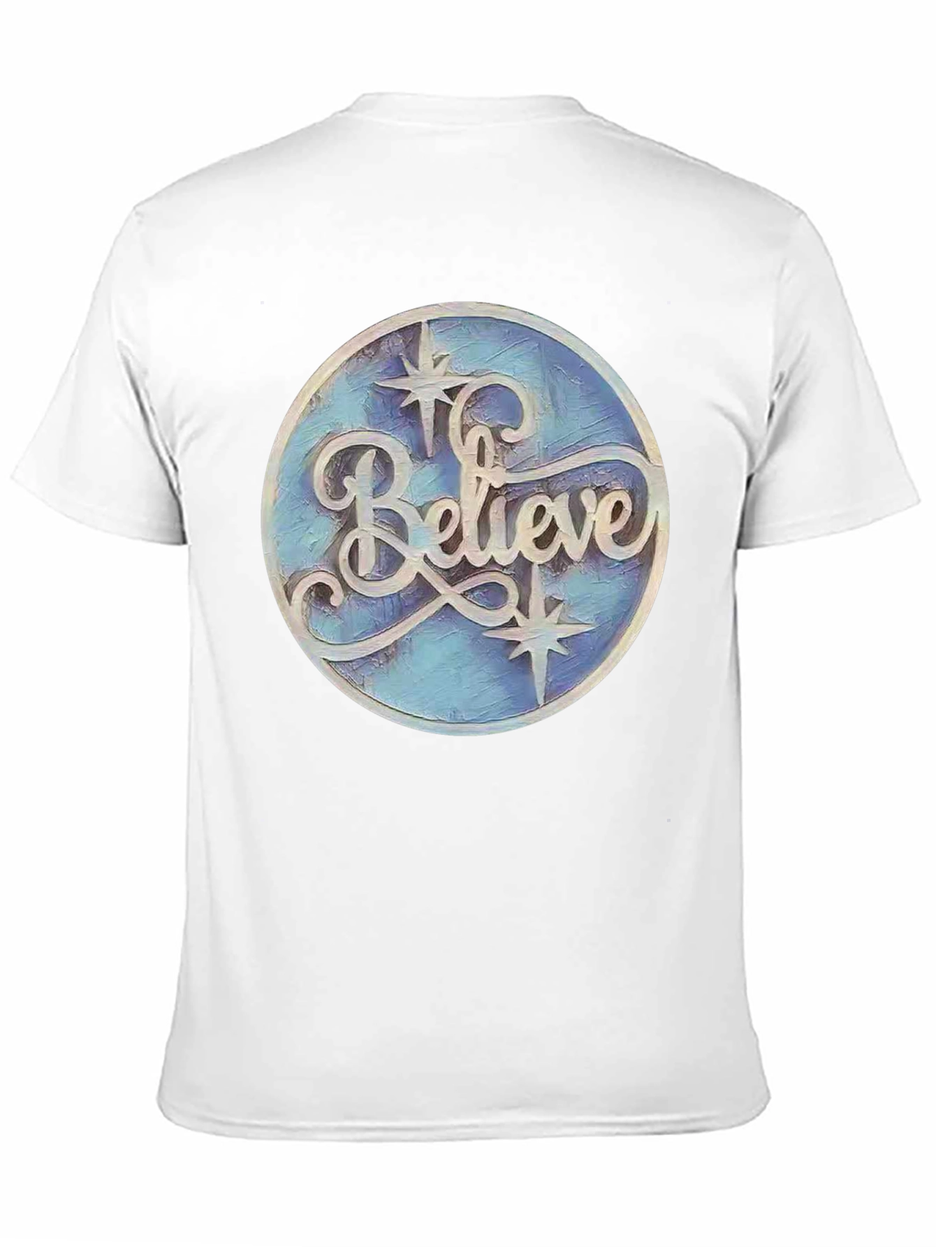 Black Believe Graphic Print Black T-Shirt view 11