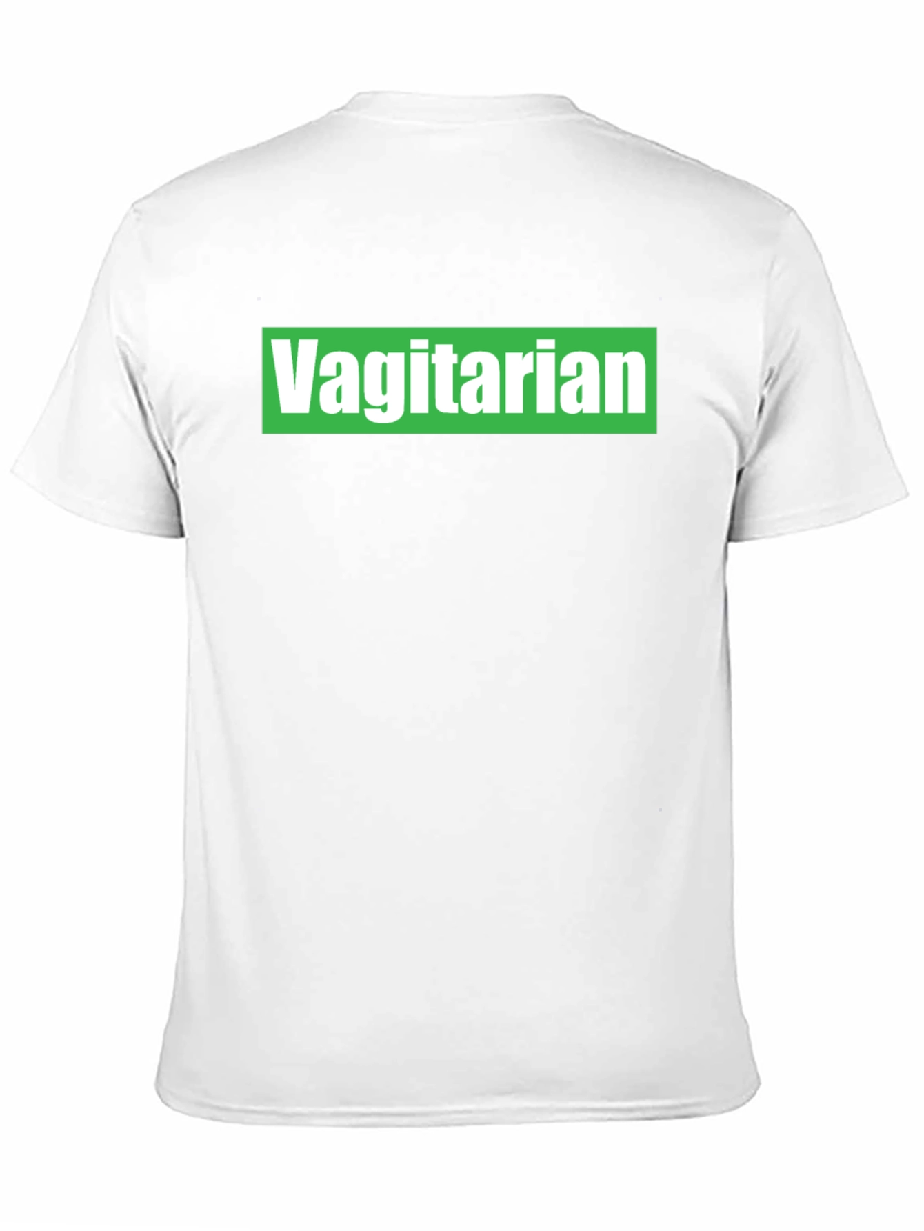 Black Vagitarian T-Shirt - Novelty Graphic Tee view 11