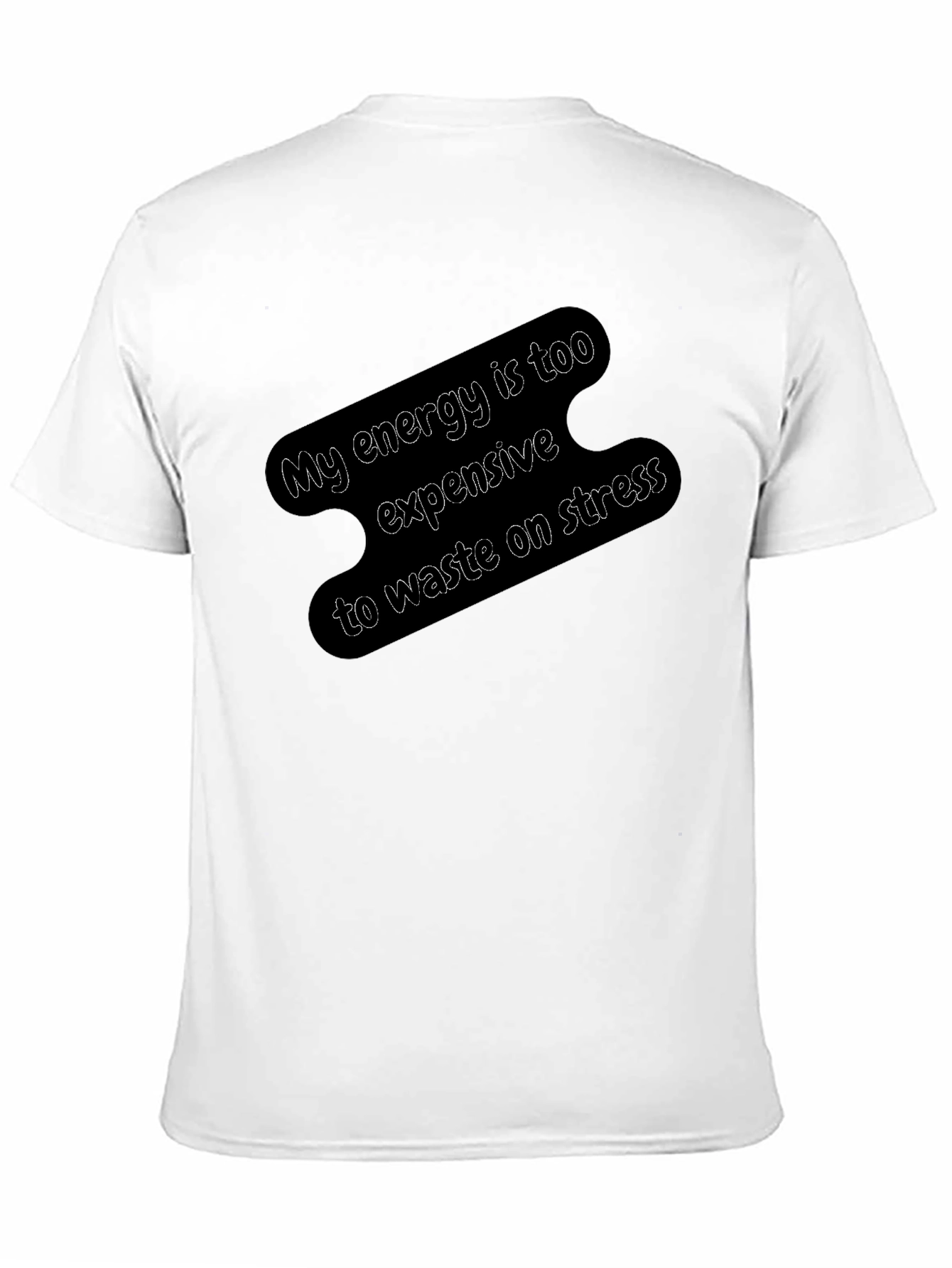 Black My Energy Is Too Expensive Graphic Tee view 11