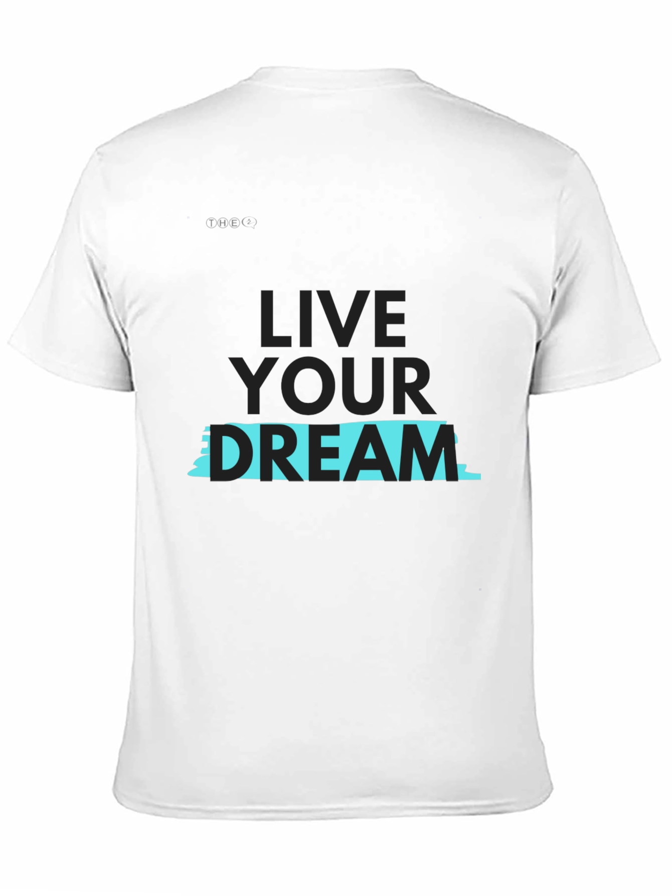 Black Live Your Dream Graphic Tee - Stylish Black T-Shirt view 11