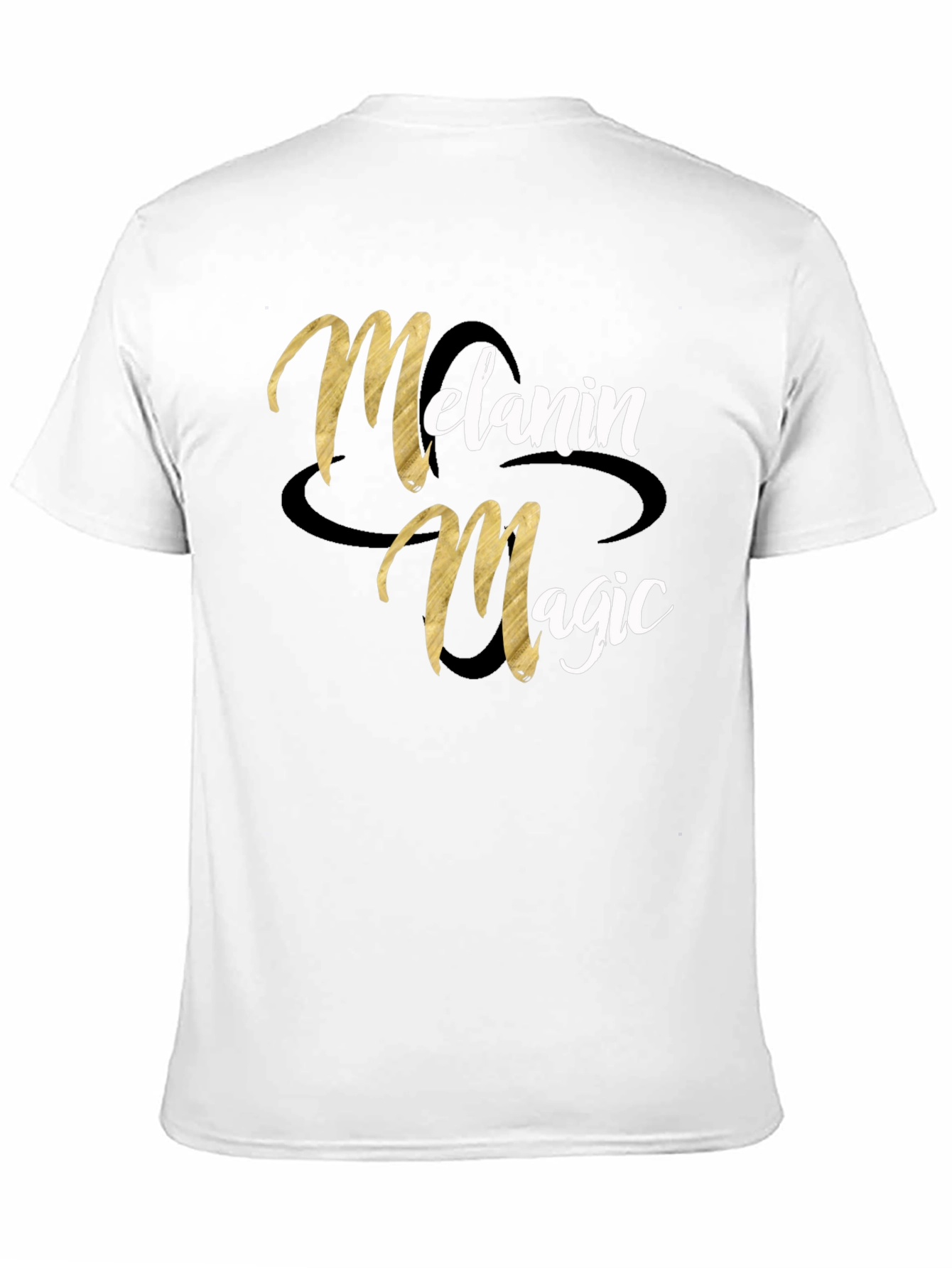 Black Melanin Magic Graphic Tee - Stylish Black T-Shirt view 11