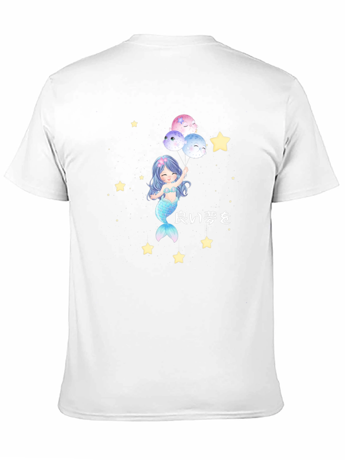 Black Mermaid Dreams T-Shirt view 11
