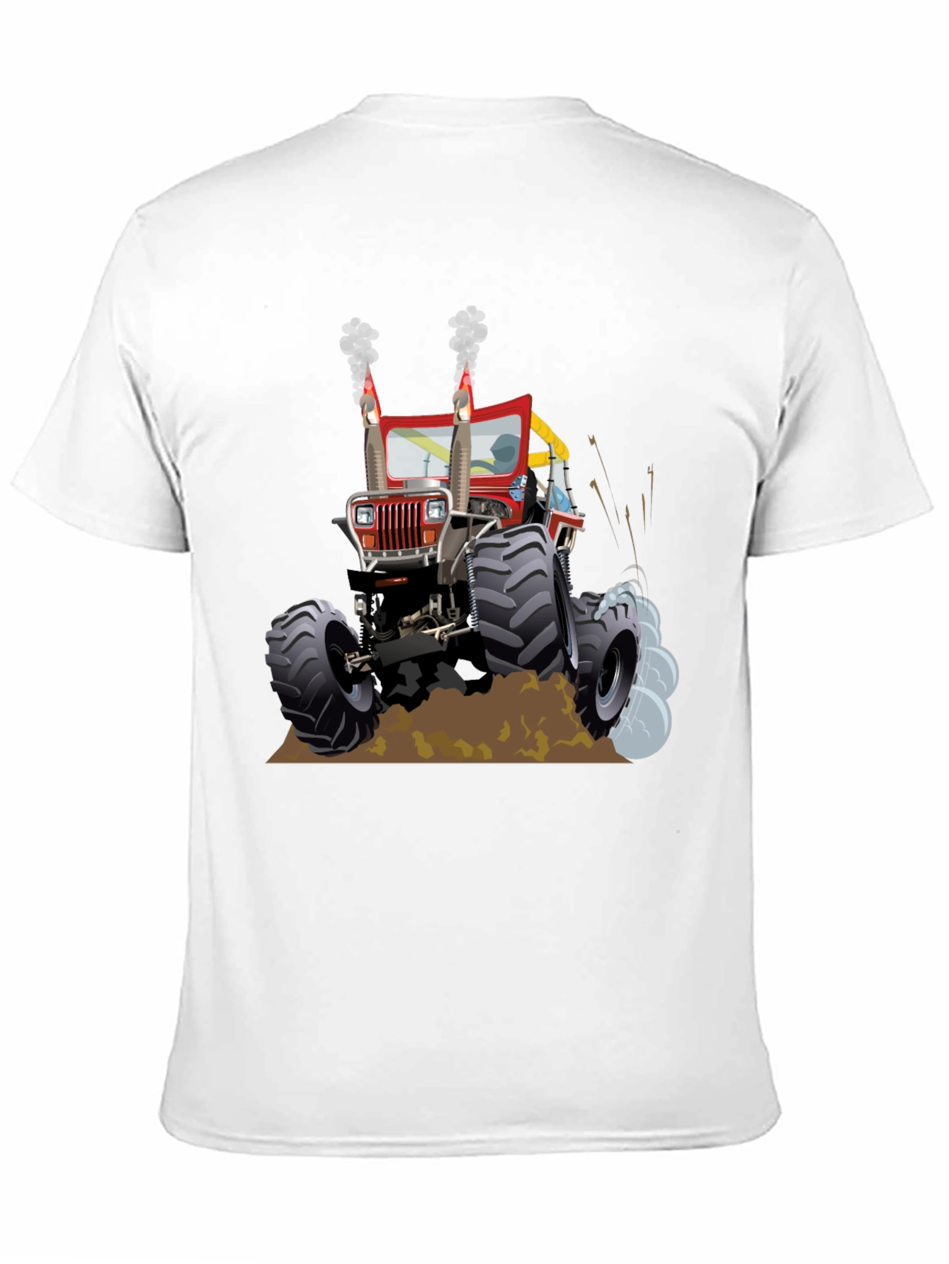 Black Monster Truck Tee - Off-Road Adventure T-Shirt view 11