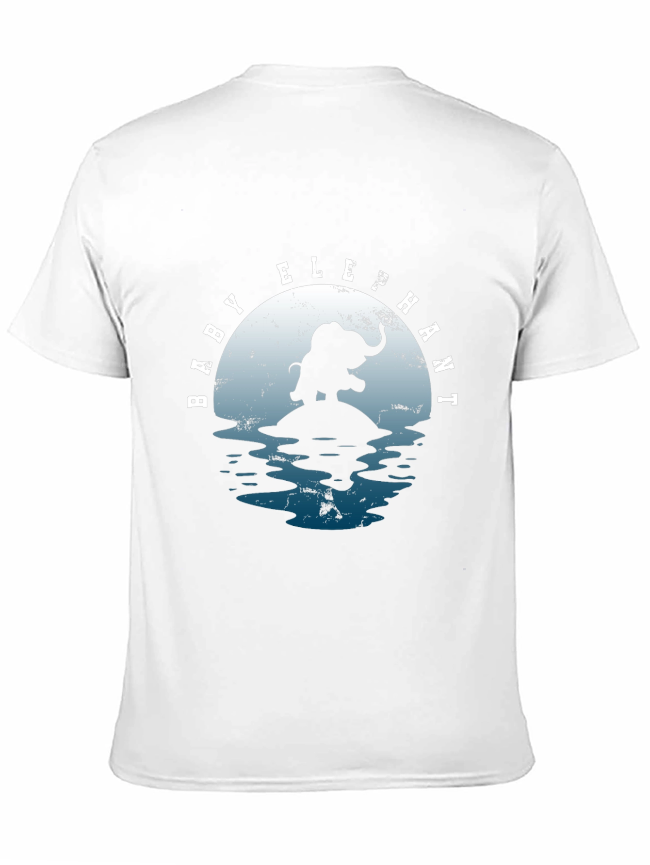 Black Baby Elephant Graphic Tee - Cute Animal Shirt view 11