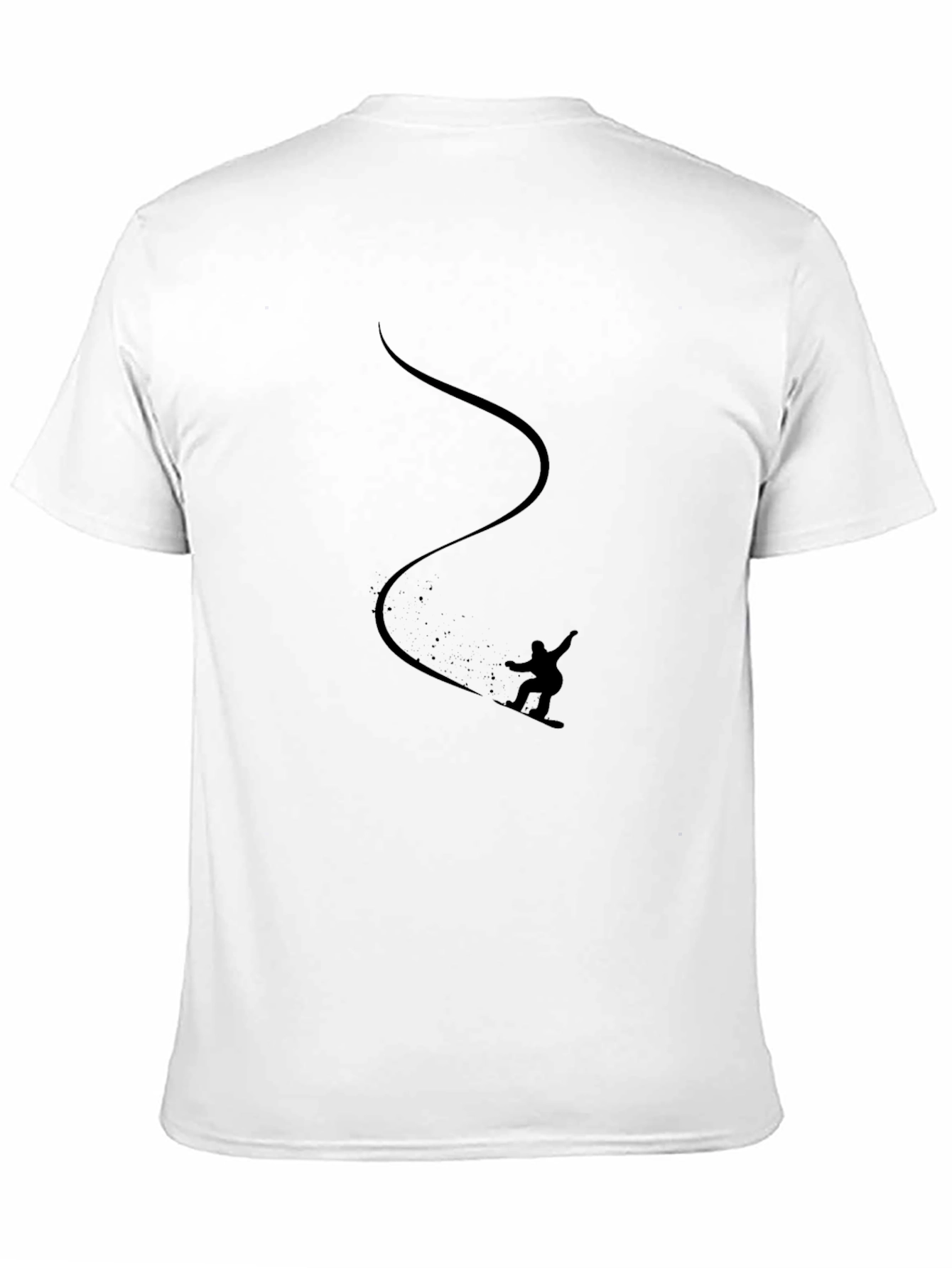 Black Black Snowboarder Tee - Adventure Ready Style view 11