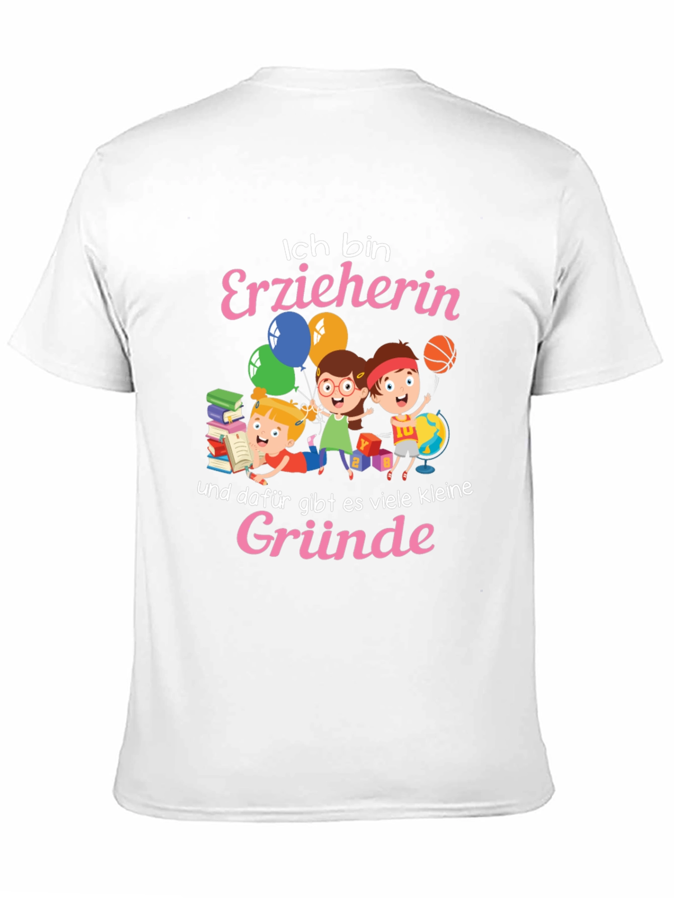 Black Teacher Appreciation T-Shirt - Ich Bin Erzieherin view 11