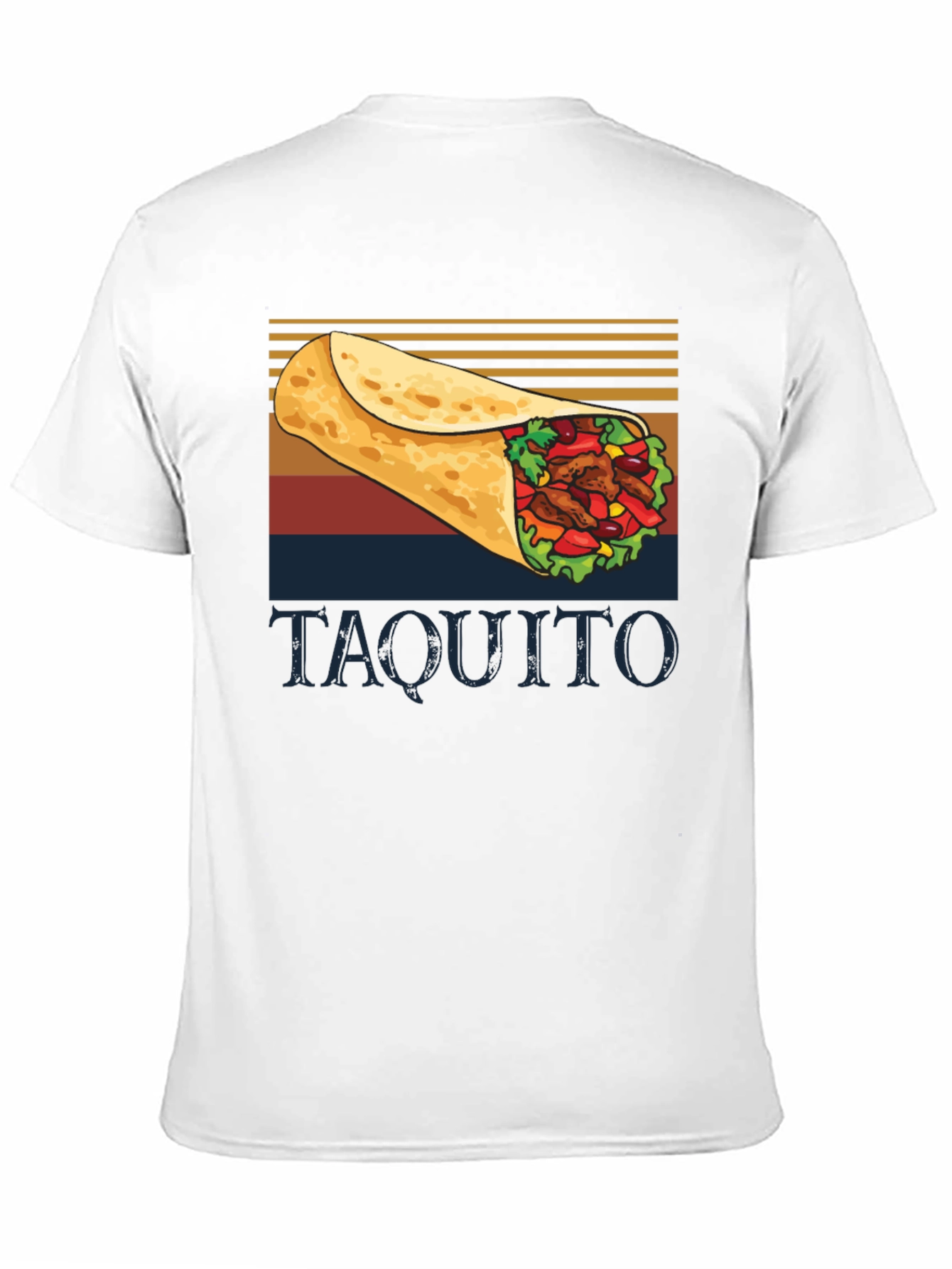 Taquito Graphic Tee - Novelty Food Shirt - 11