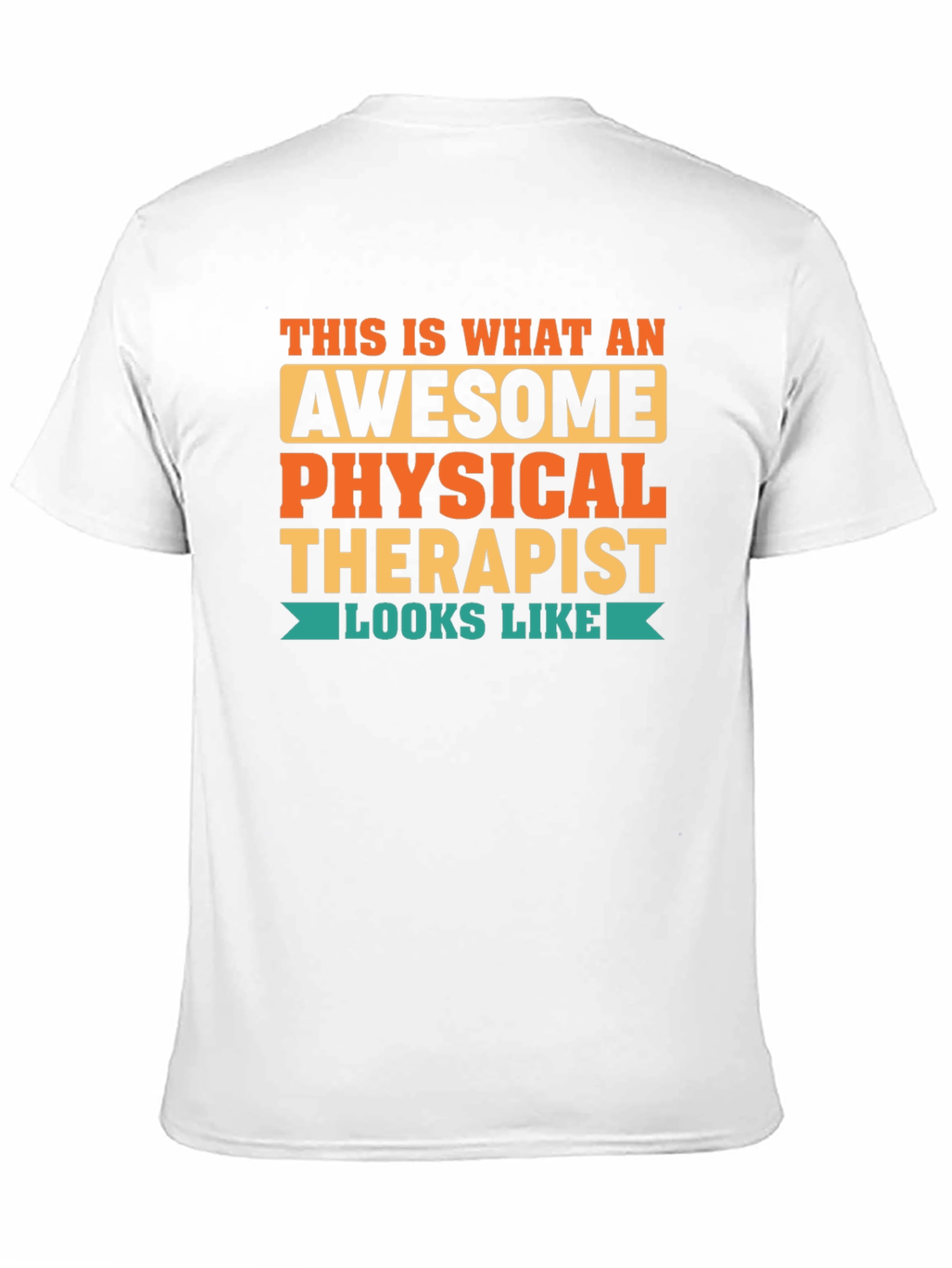Black Awesome Physical Therapist T-Shirt view 11