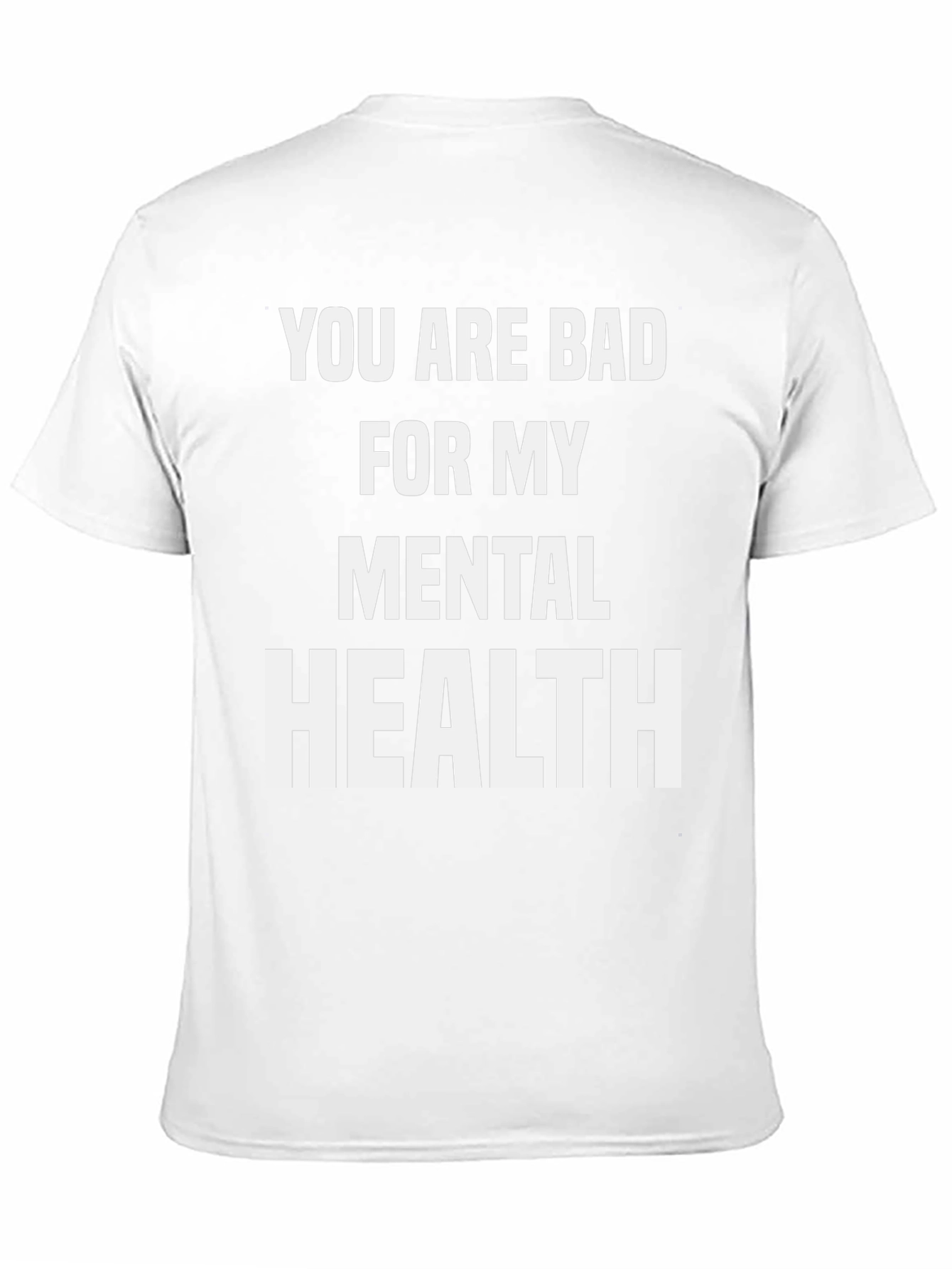 Black Funny Mental Health T-Shirt - You Are Bad view 11