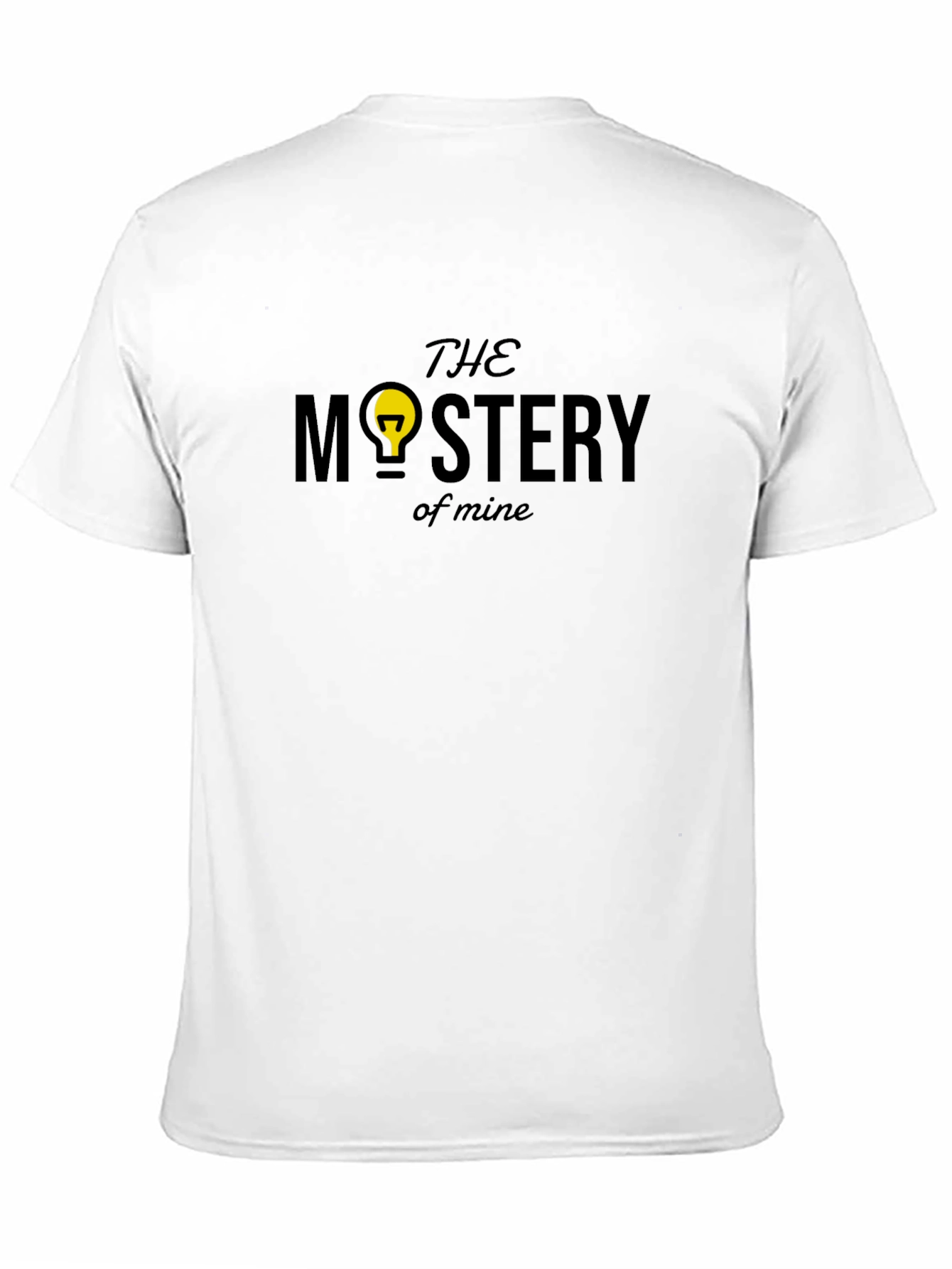 Black The Mystery of Mine T-Shirt - Black view 11