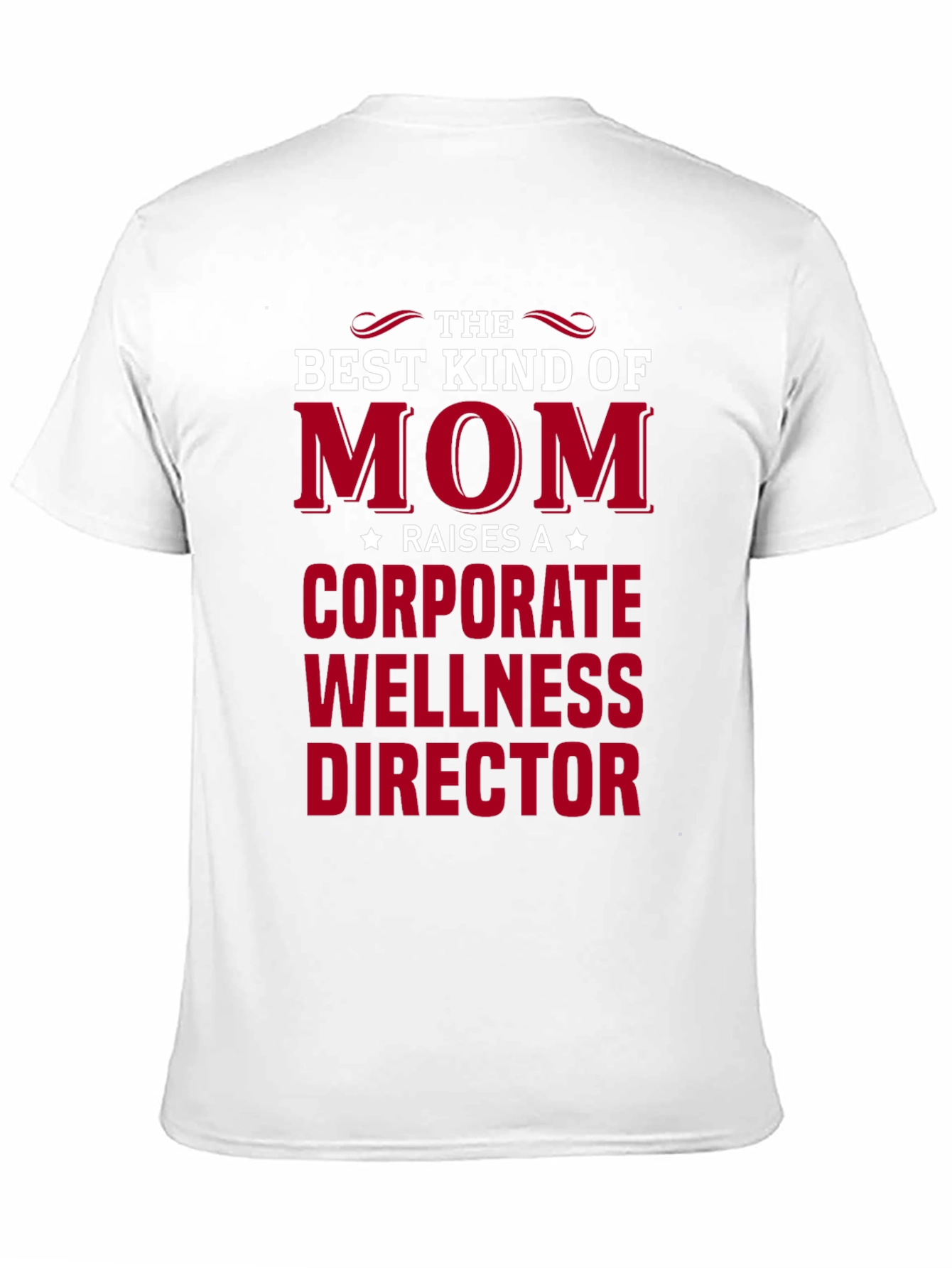 Black Best Kind of Mom T-Shirt - Wellness Director Pride view 11