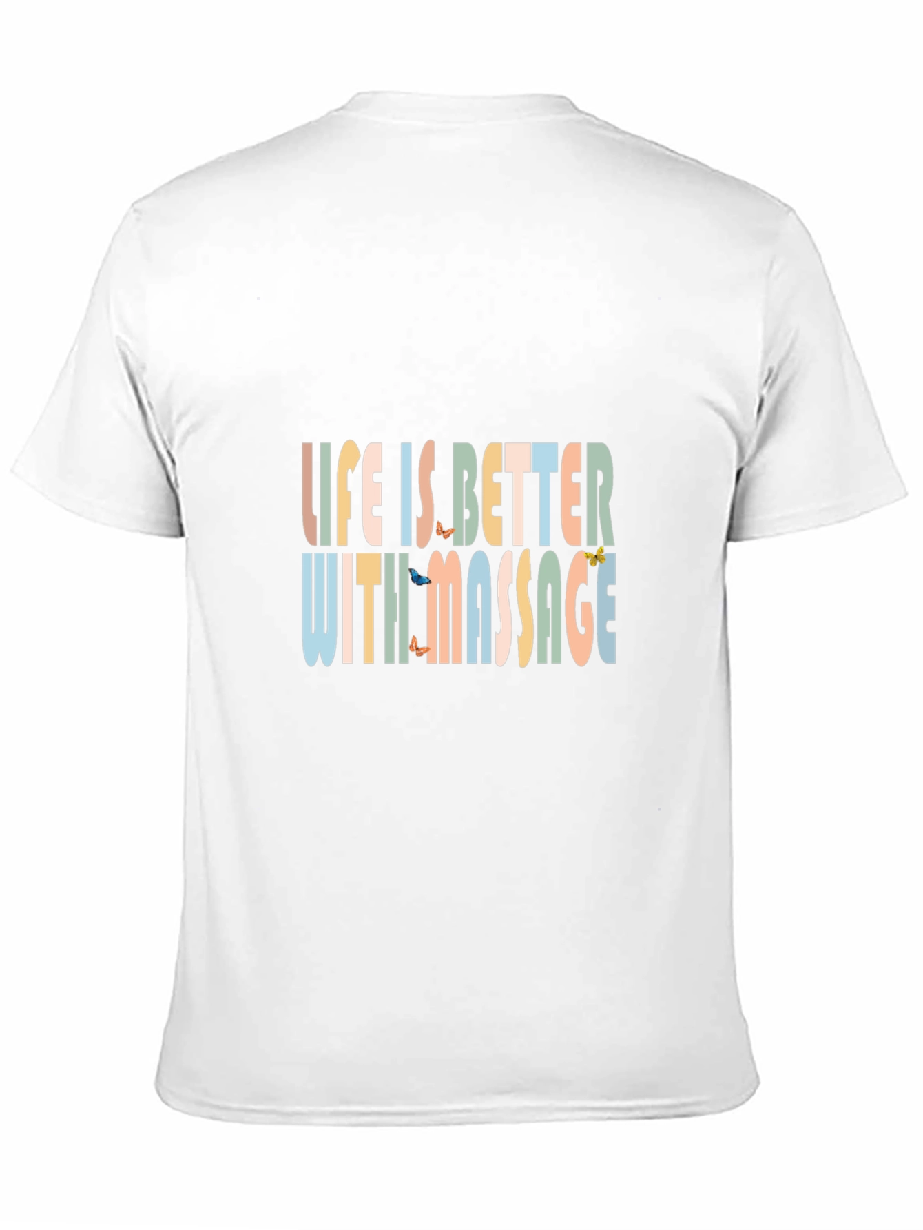 Black Life is Better With Massage T-Shirt view 11