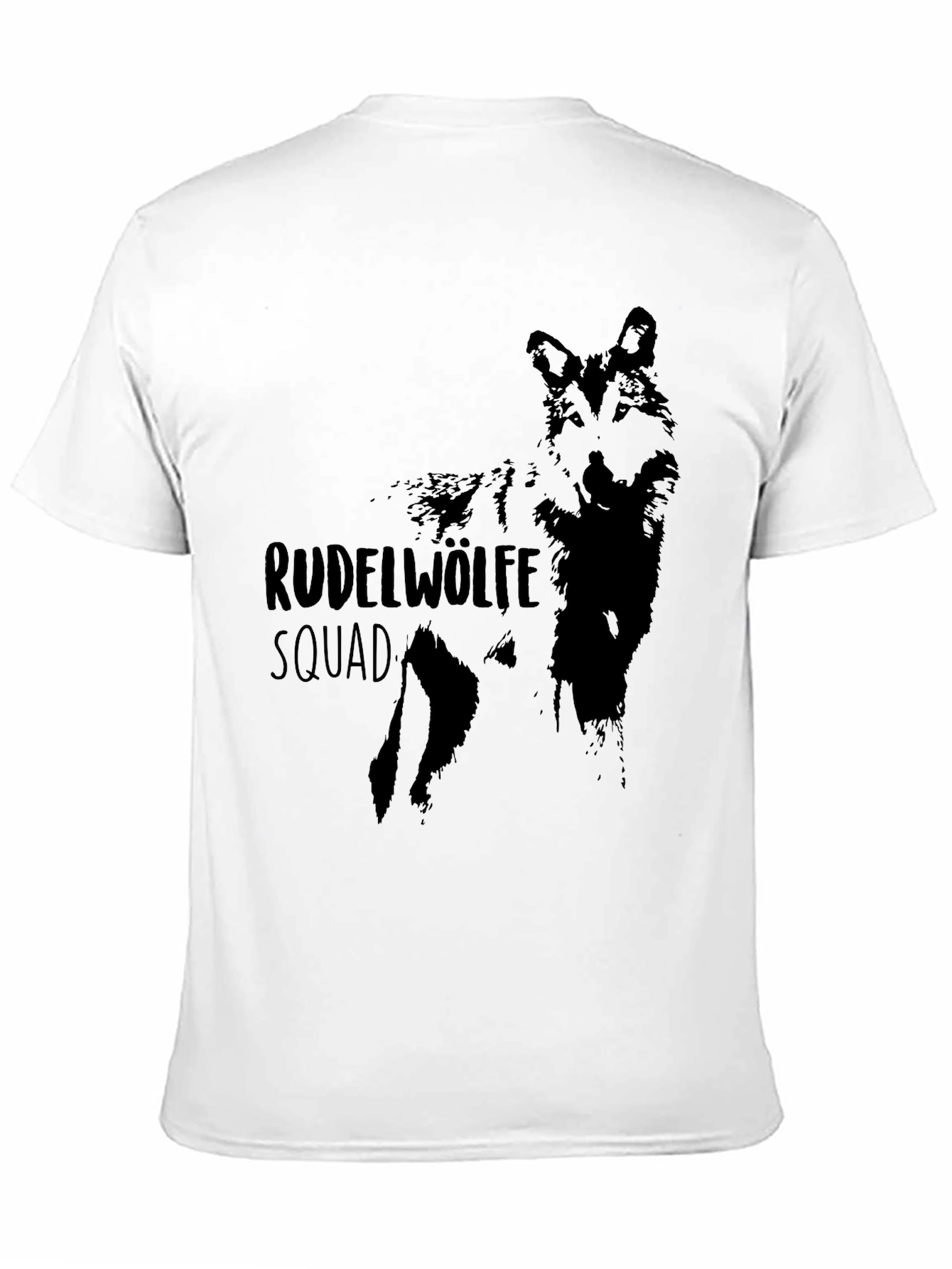 Black Rudelwölfe Squad Black T-Shirt view 11