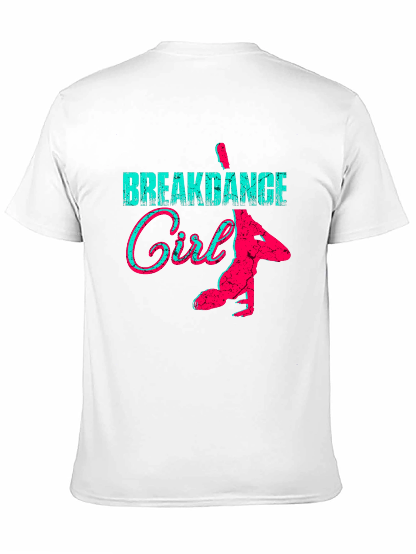 Black Breakdance Girl Graphic Tee - Cool Style view 11
