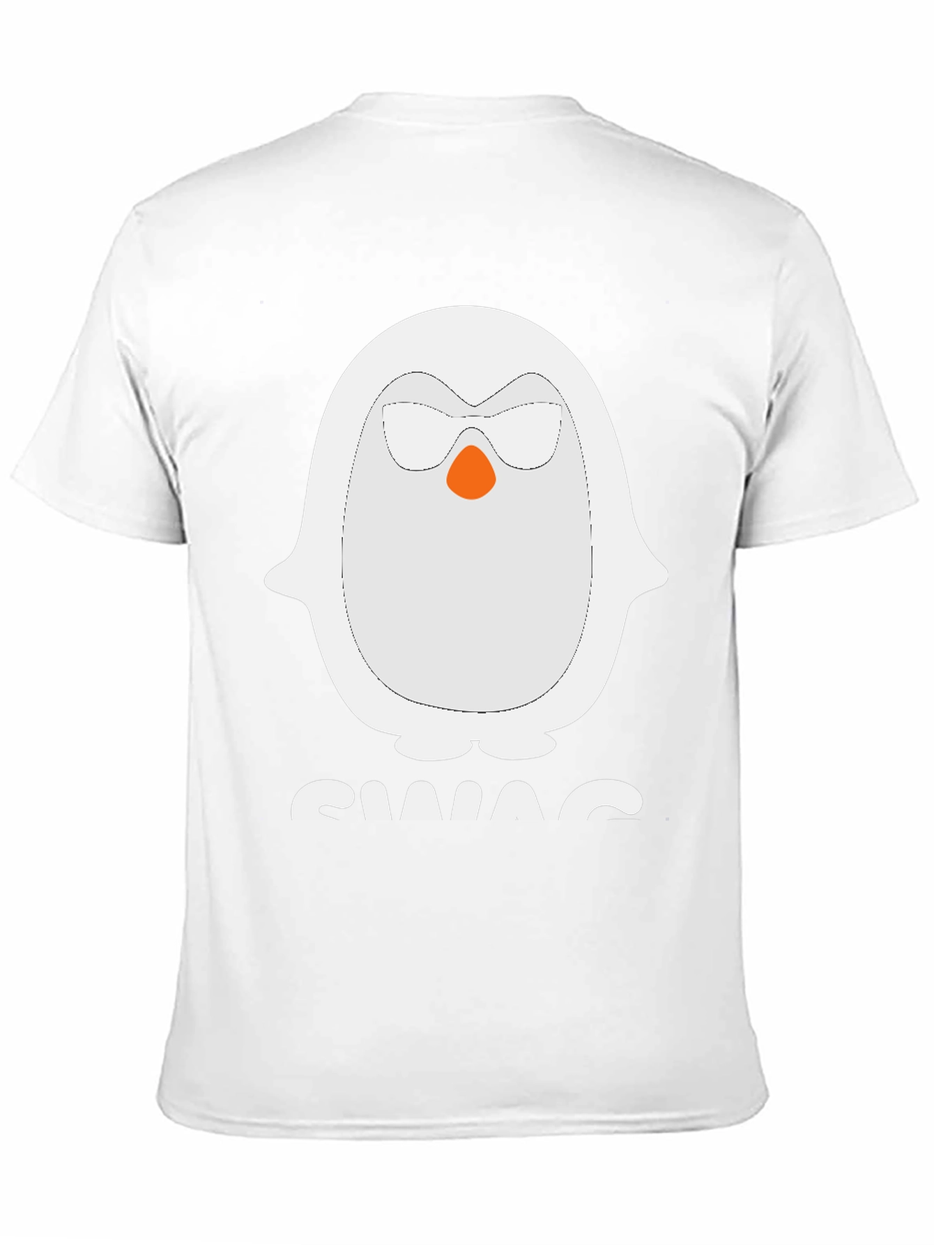 Black Cool Penguin Swag T-Shirt view 11
