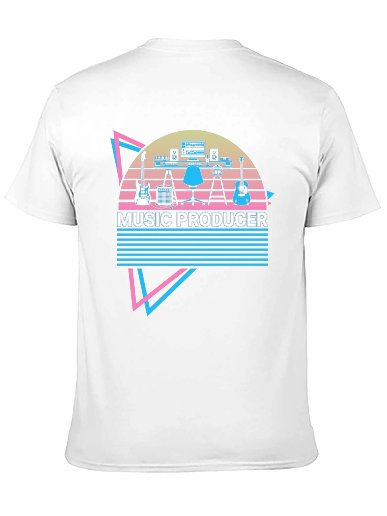 Black Music Producer Graphic Tee - Retro Style view 11