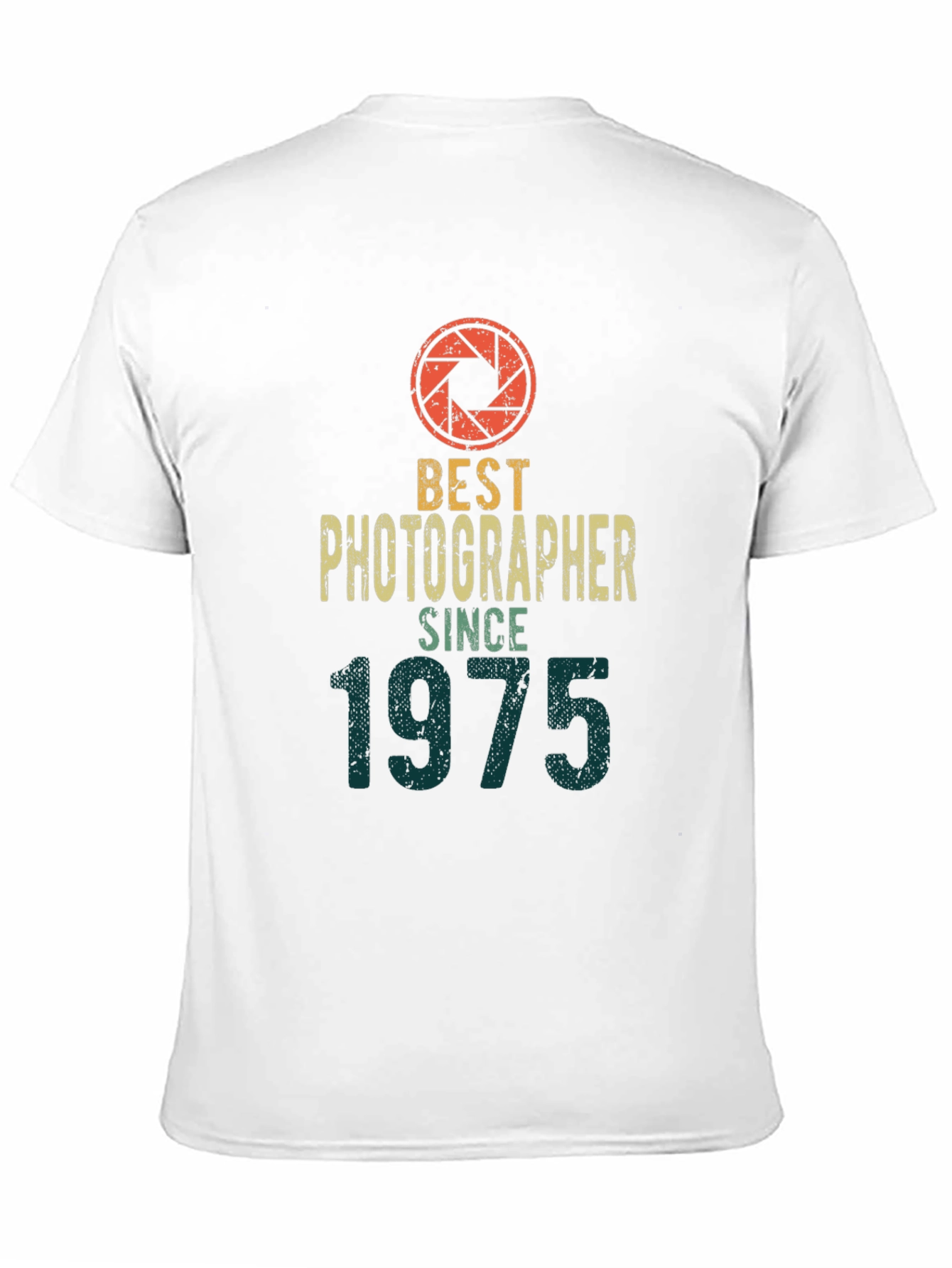 Black Best Photographer Since 1975 Graphic Tee view 11