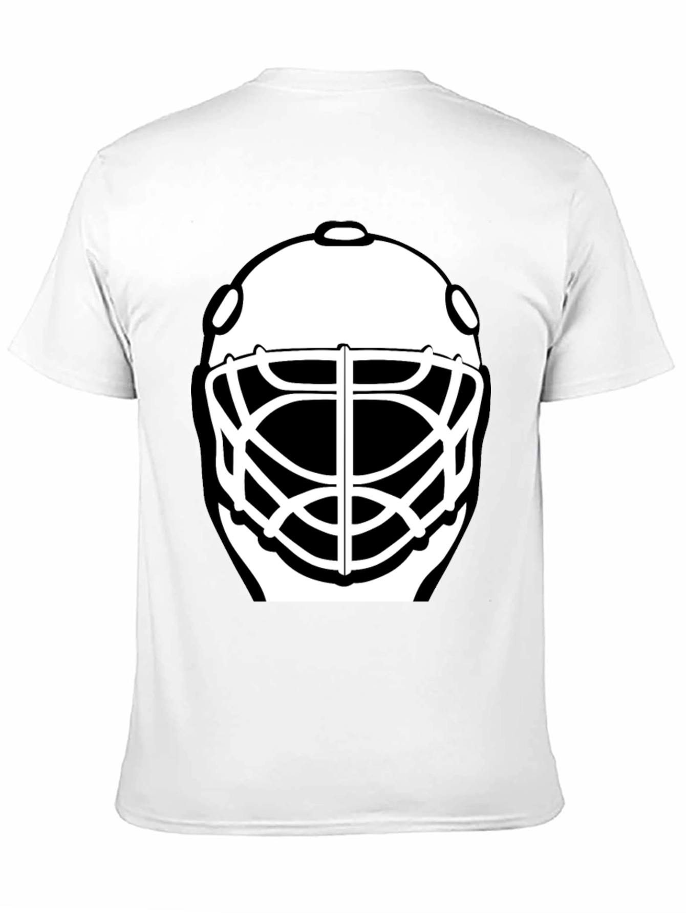 Hockey Goalie Mask Graphic T-Shirt - 11