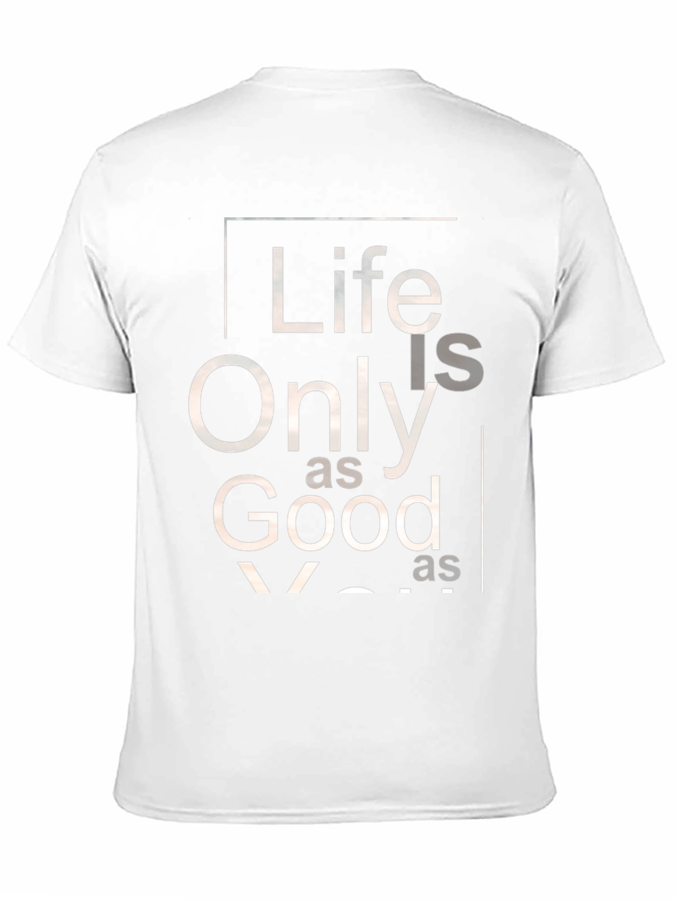 Black Life is Only as Good T-Shirt - Black view 11