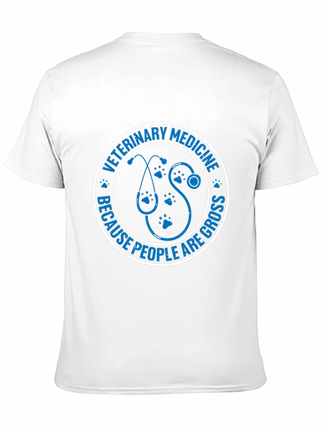 Black Veterinary Medicine T-Shirt - People Are Gross view 11