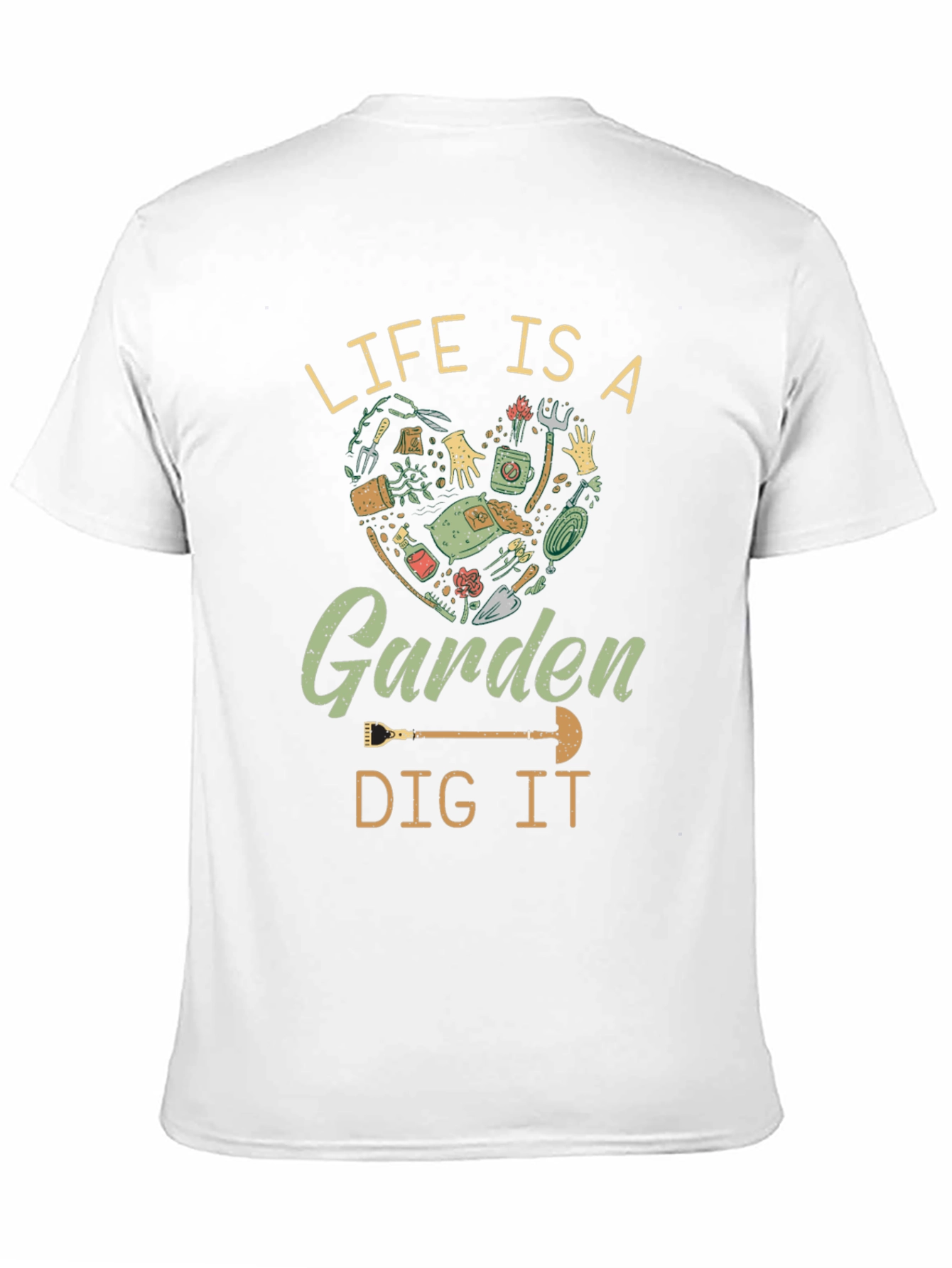 Black Life is a Garden T-Shirt - Dig It! view 11