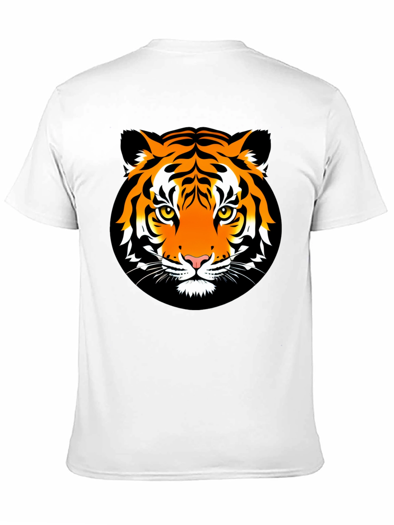 Black Tiger Graphic Tee - Bold Animal Print T-Shirt view 11