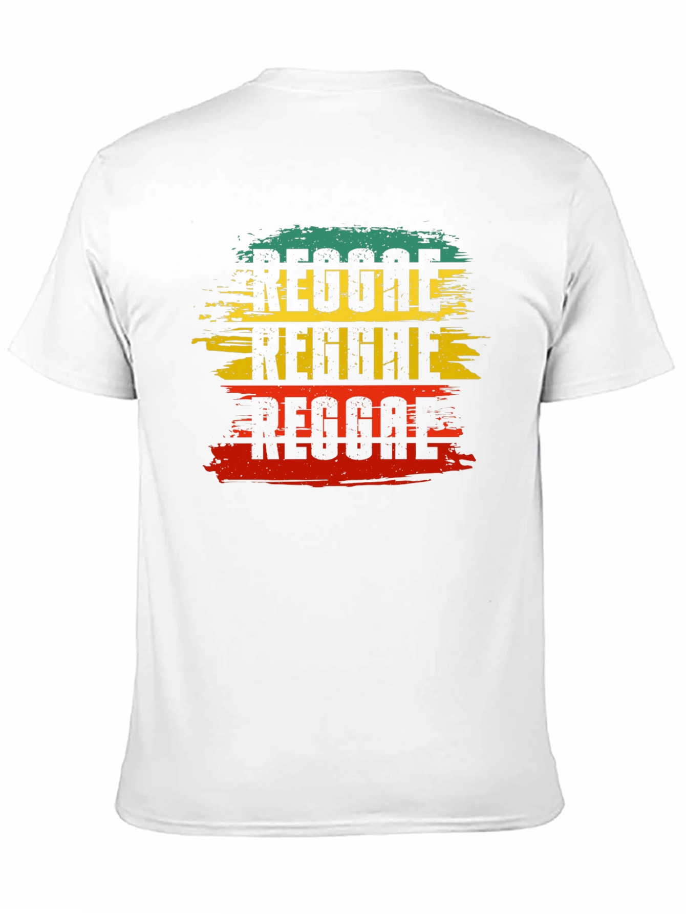 Reggae T-Shirt: Rasta Colors Tee - 11