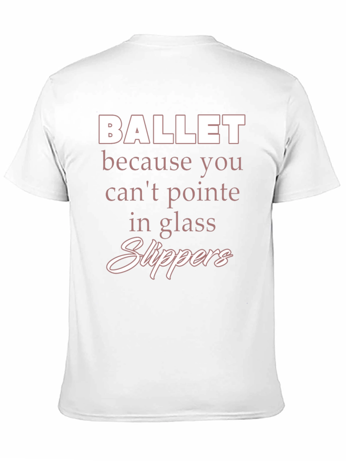 Black Ballet Slipper Graphic Tee - Dance Lover's Gift view 11