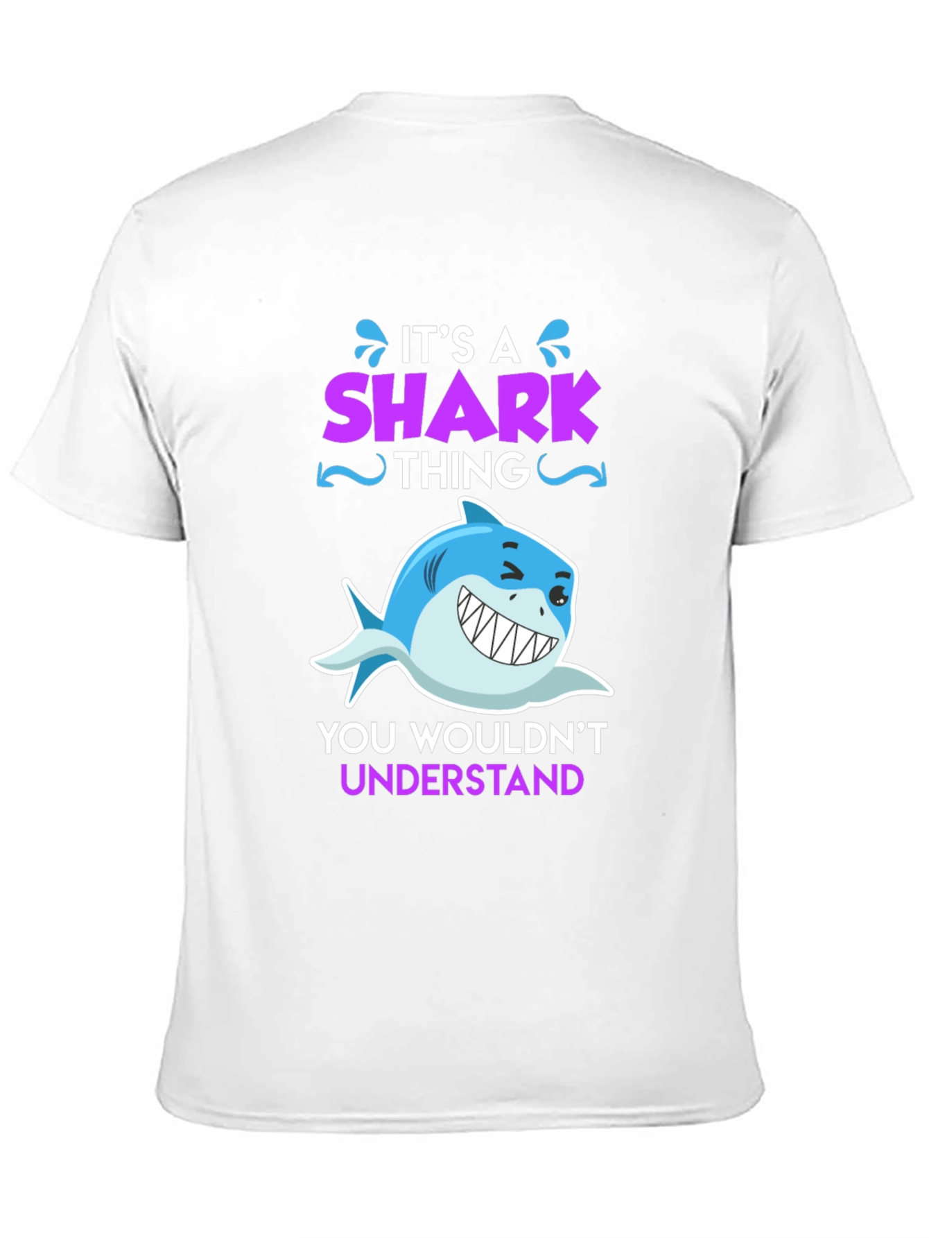 Black It's a Shark Thing T-Shirt view 11