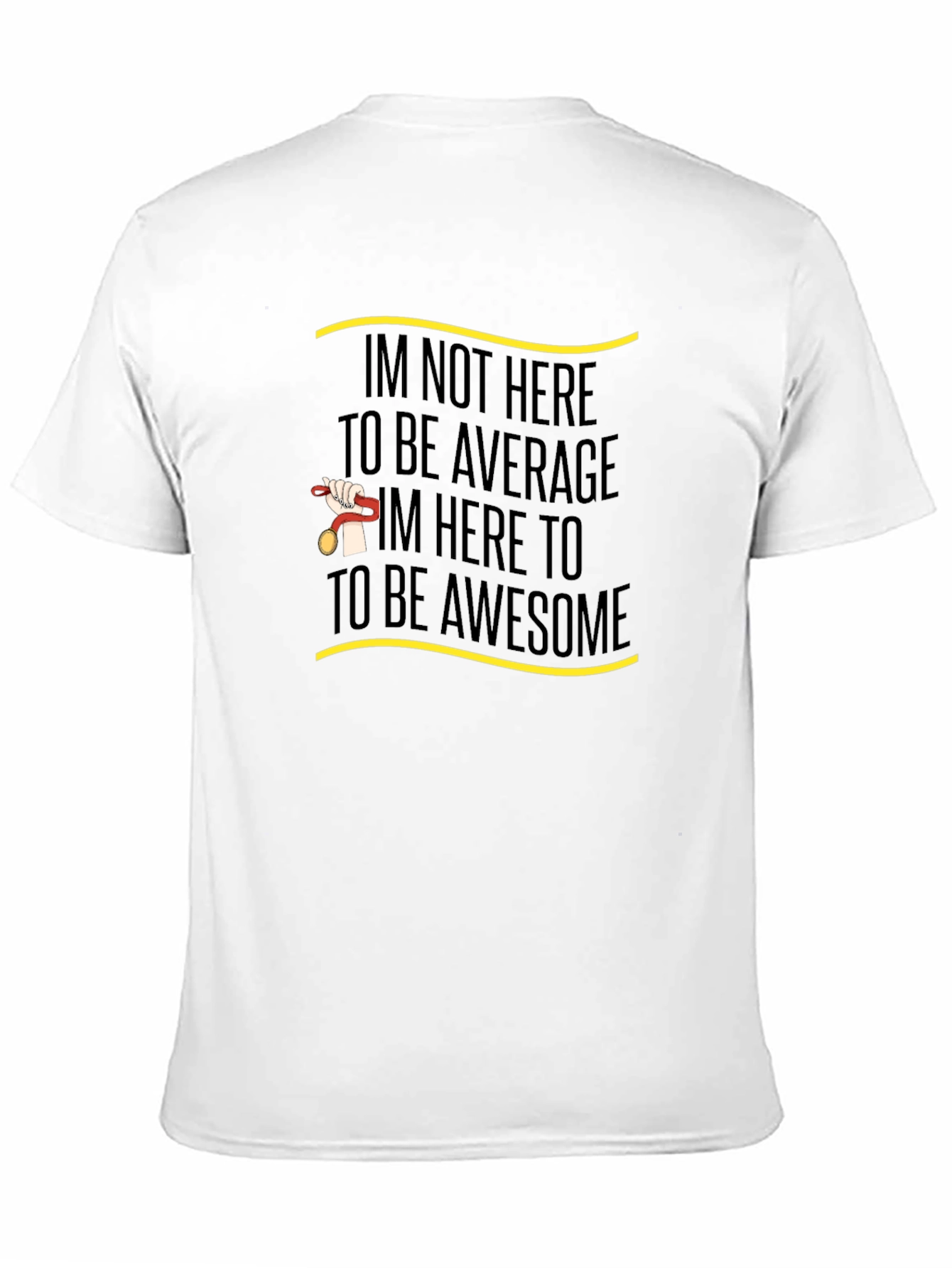 Motivational "Awesome" Graphic Tee - 11