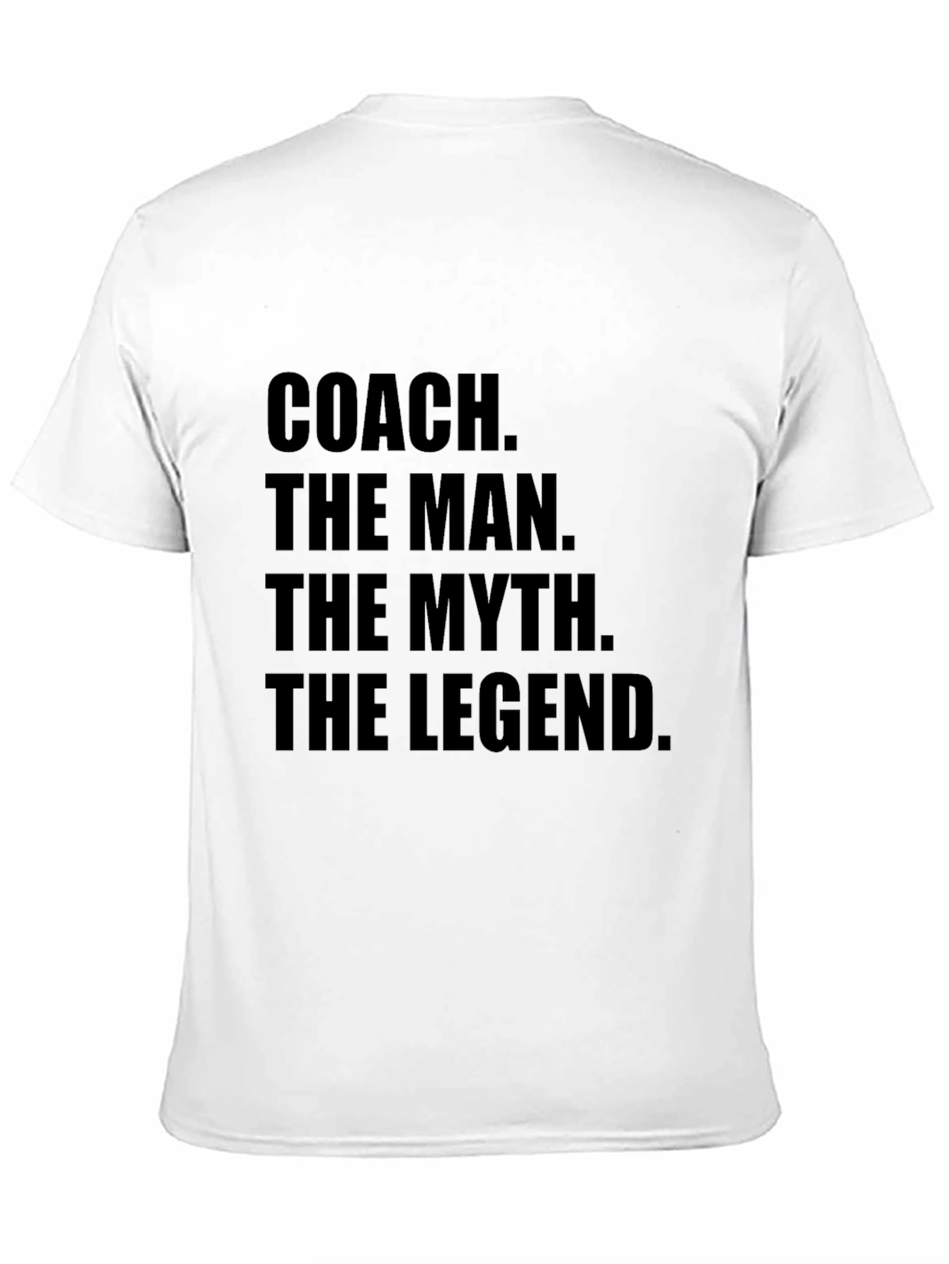 Black Coach The Man The Myth The Legend Graphic T-Shirt view 11