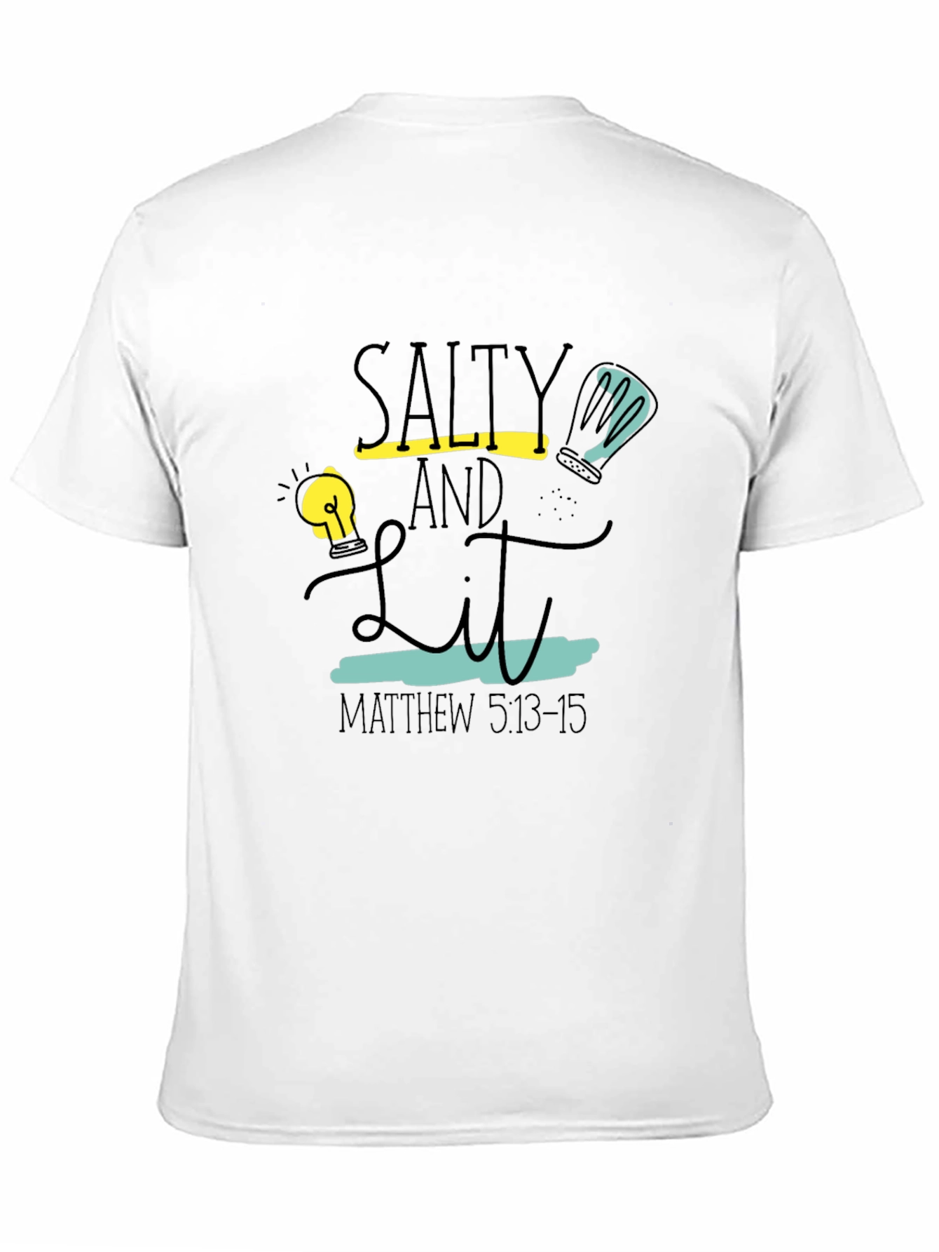 Black Salty and Lit T-Shirt - Matthew 5:13-15 view 11