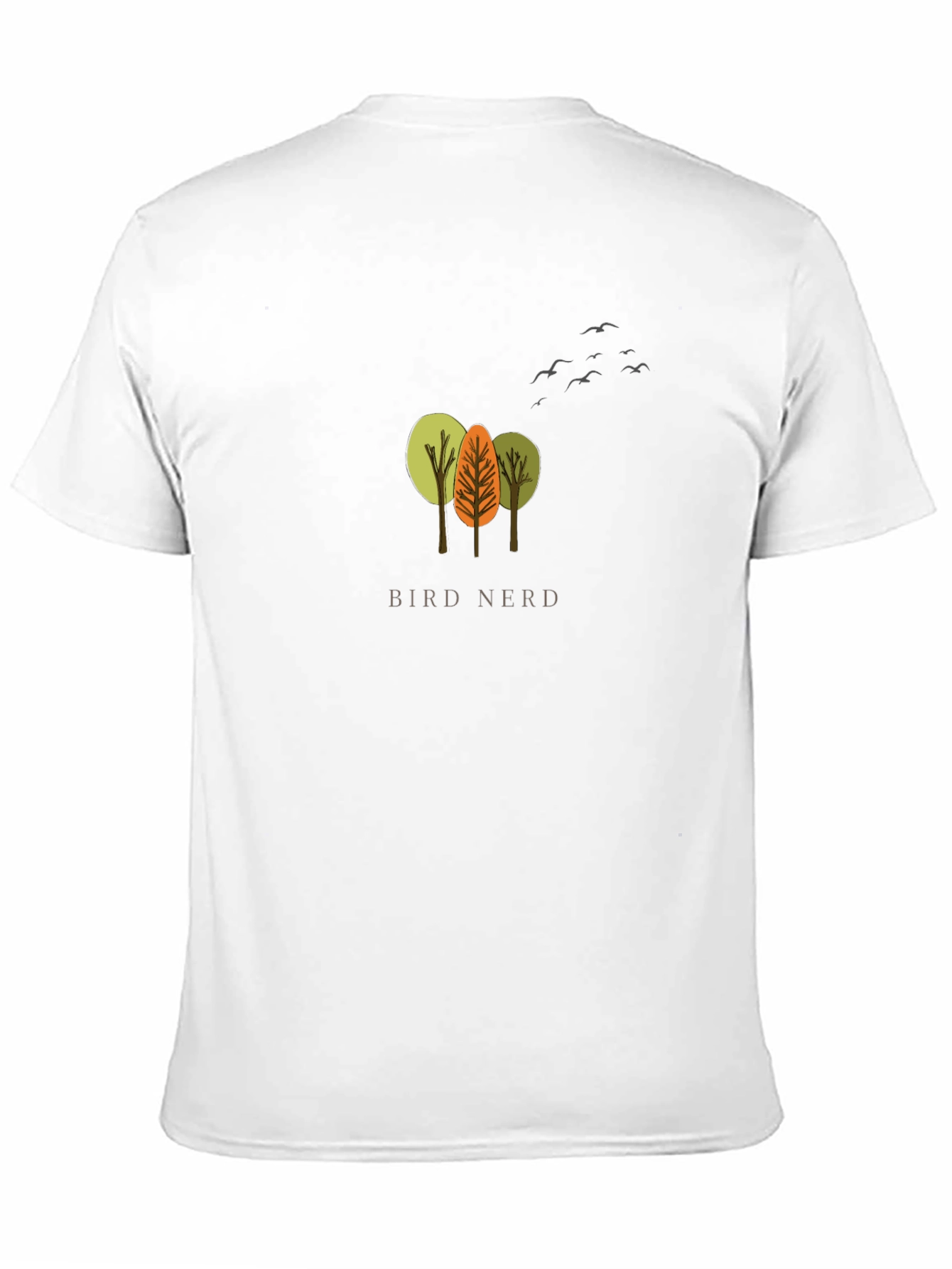 Black Bird Nerd Graphic Tee - Nature Lover's T-Shirt view 11