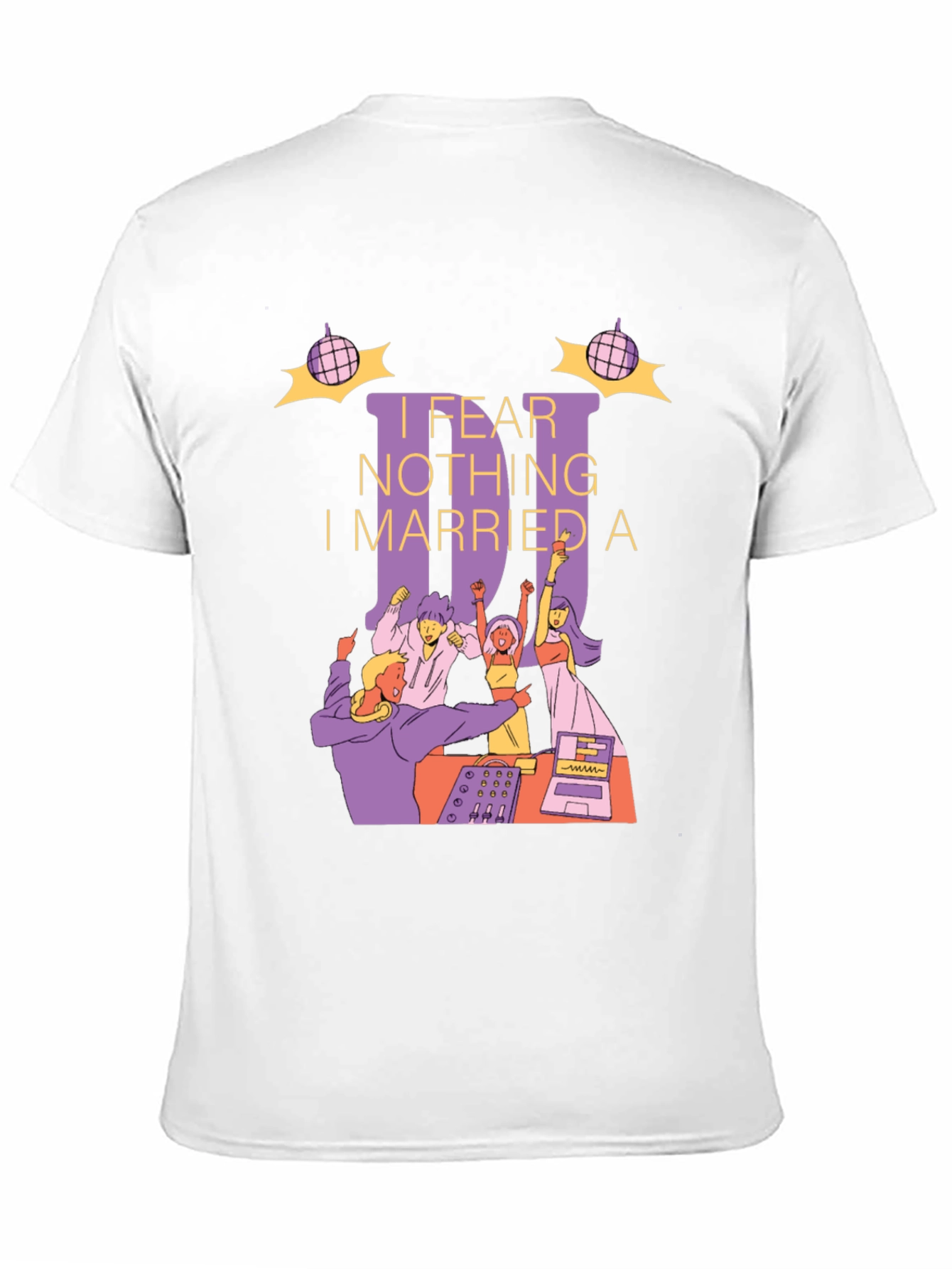 Black I Fear Nothing Graphic T-Shirt view 11