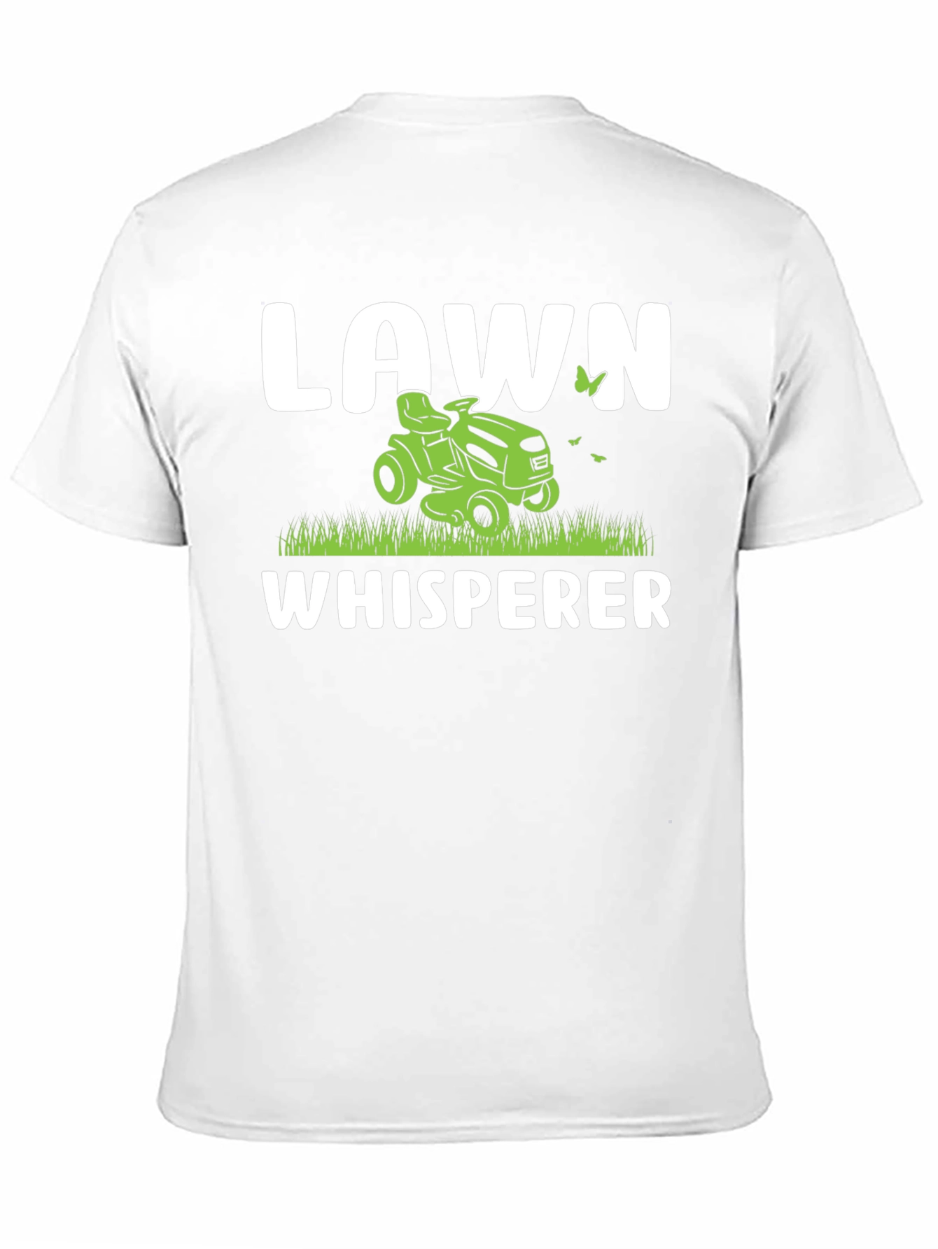 Black Lawn Whisperer Graphic Tee - Gardening Humor Shirt view 11