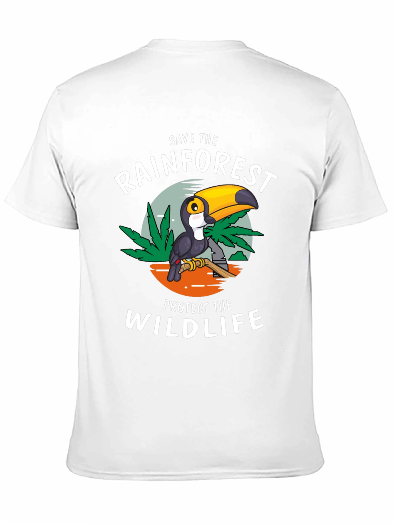 Black Save the Rainforest T-Shirt view 11