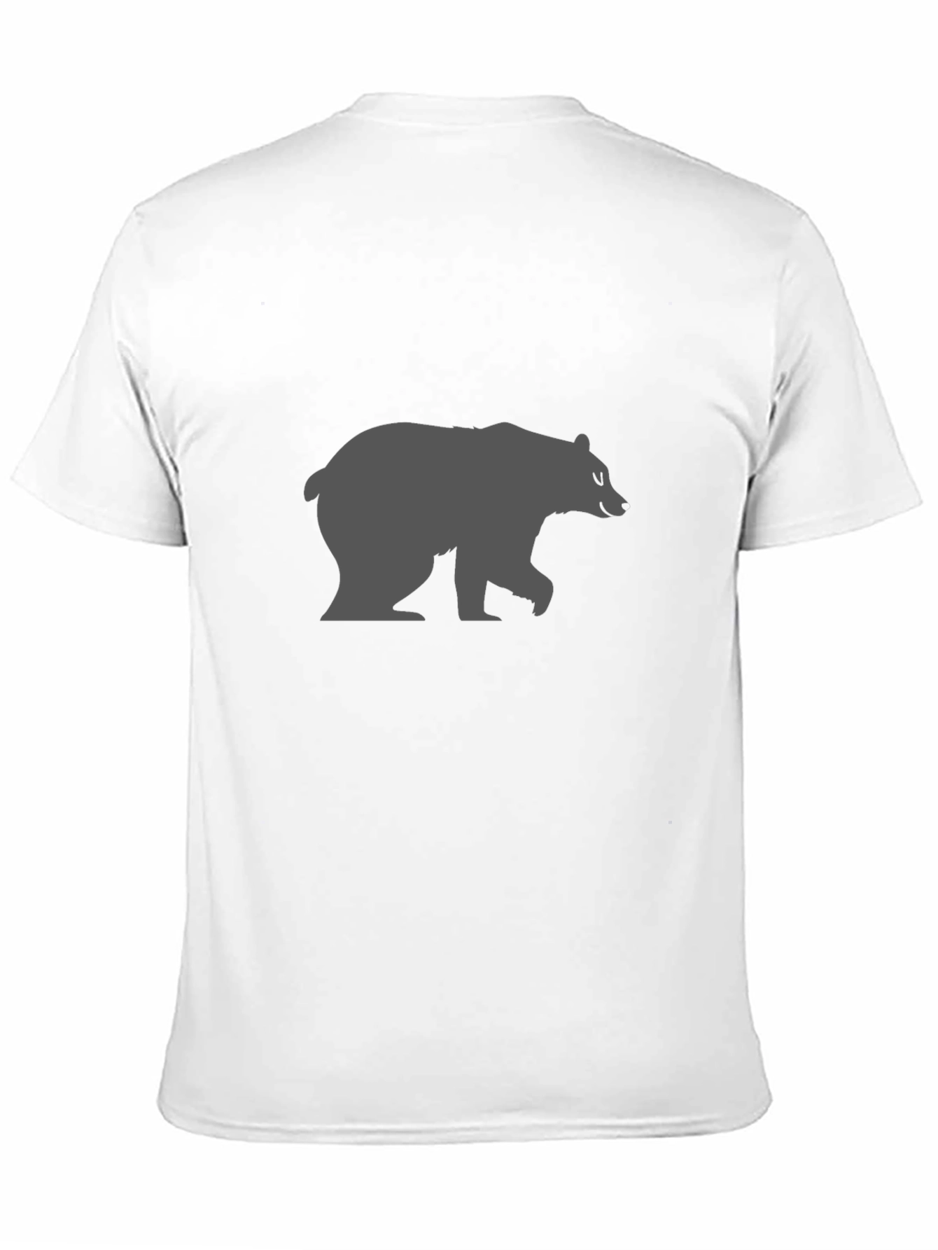 Black Men's Black Bear Graphic T-Shirt view 11